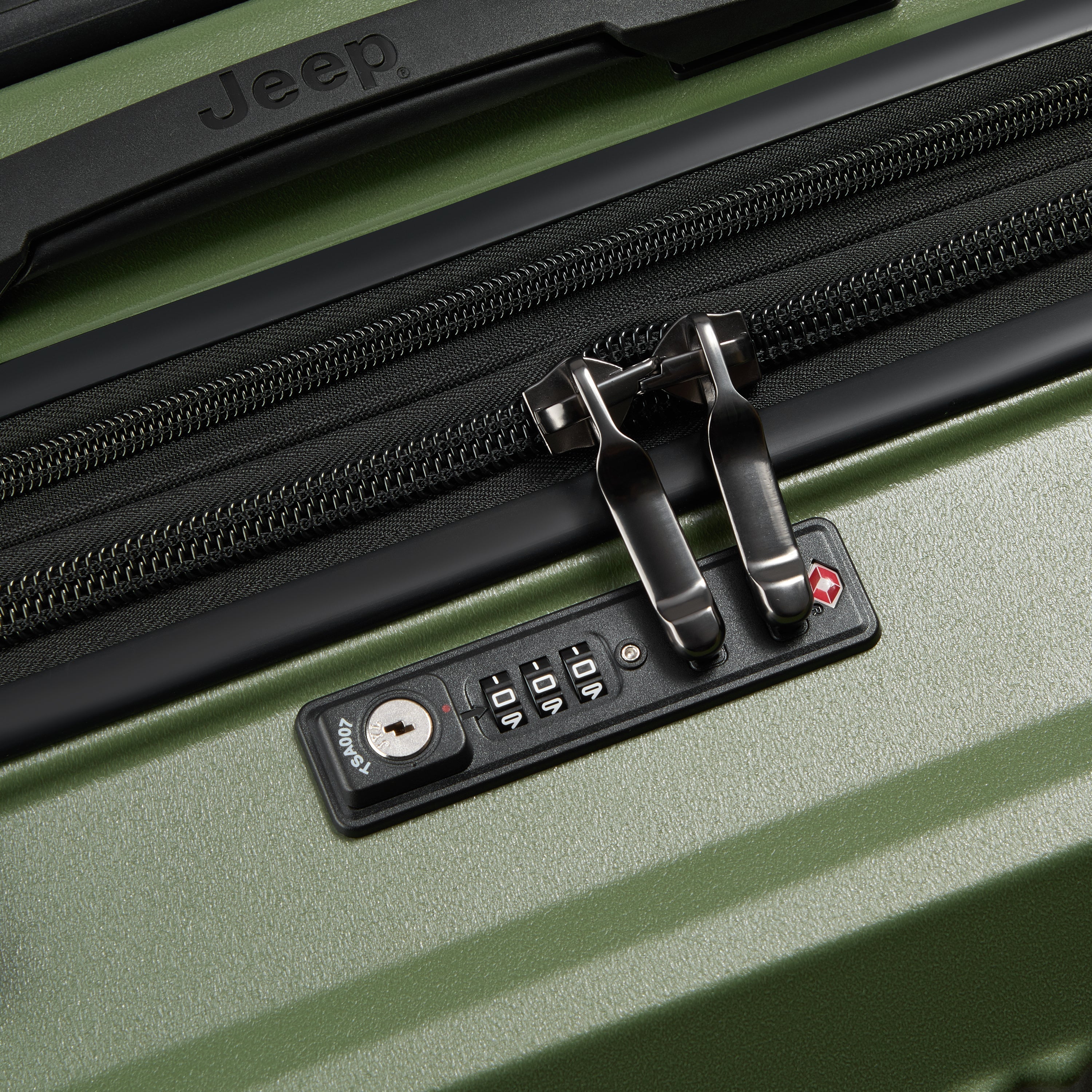 JH001A| Suitcase Check-In Expandable 68.5 CM GREEN