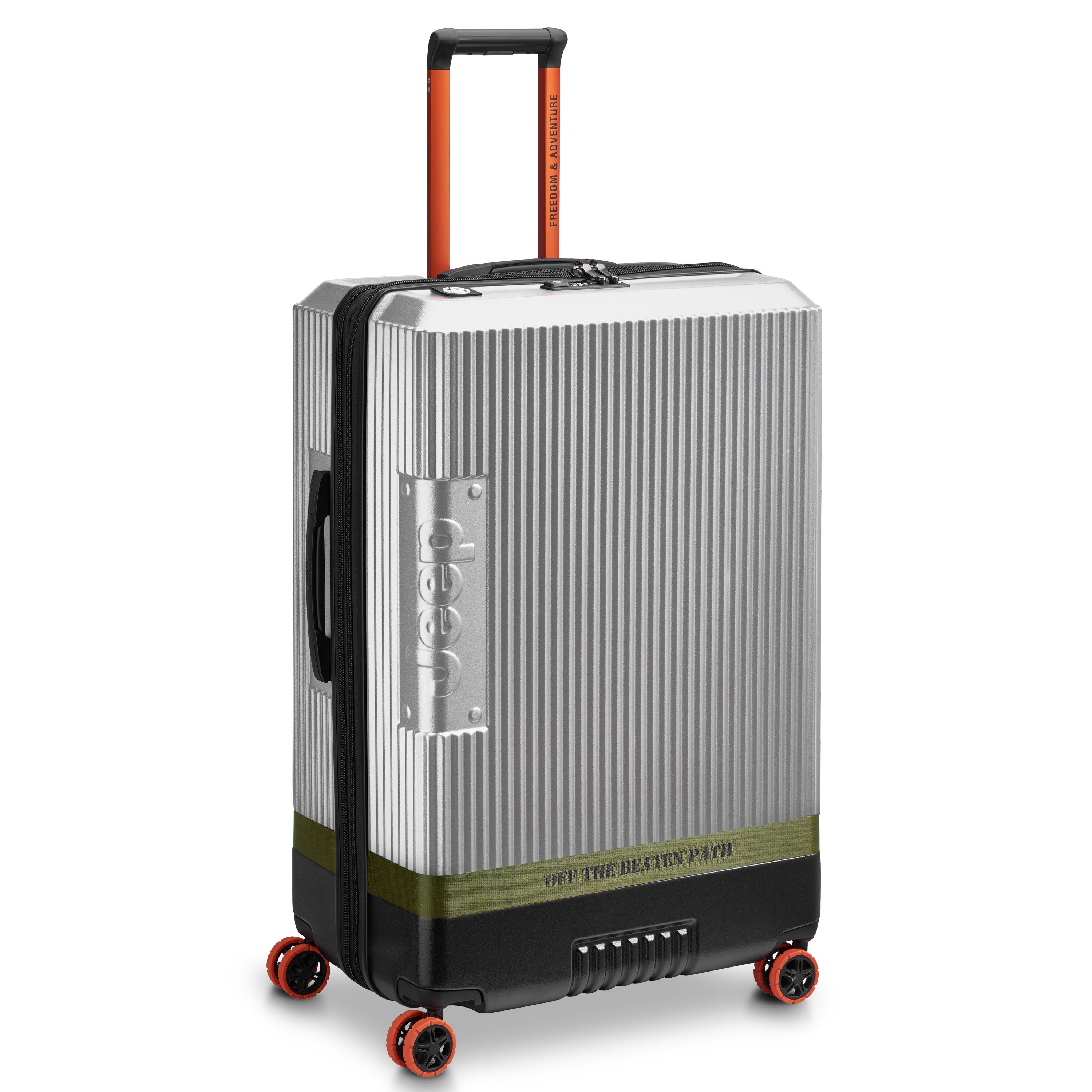 JH001A| Suitcase Check-In Expandable 80.5 CM SILVER