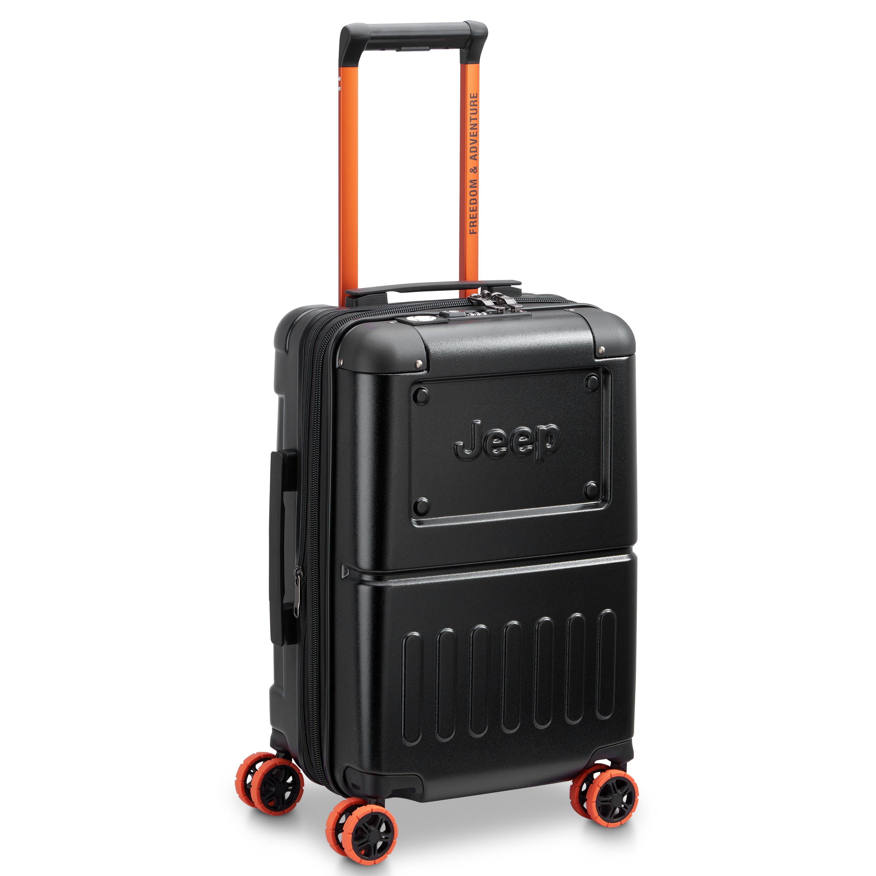 JH002B| Suitcase Cabin Expandable 55 CM BLACK