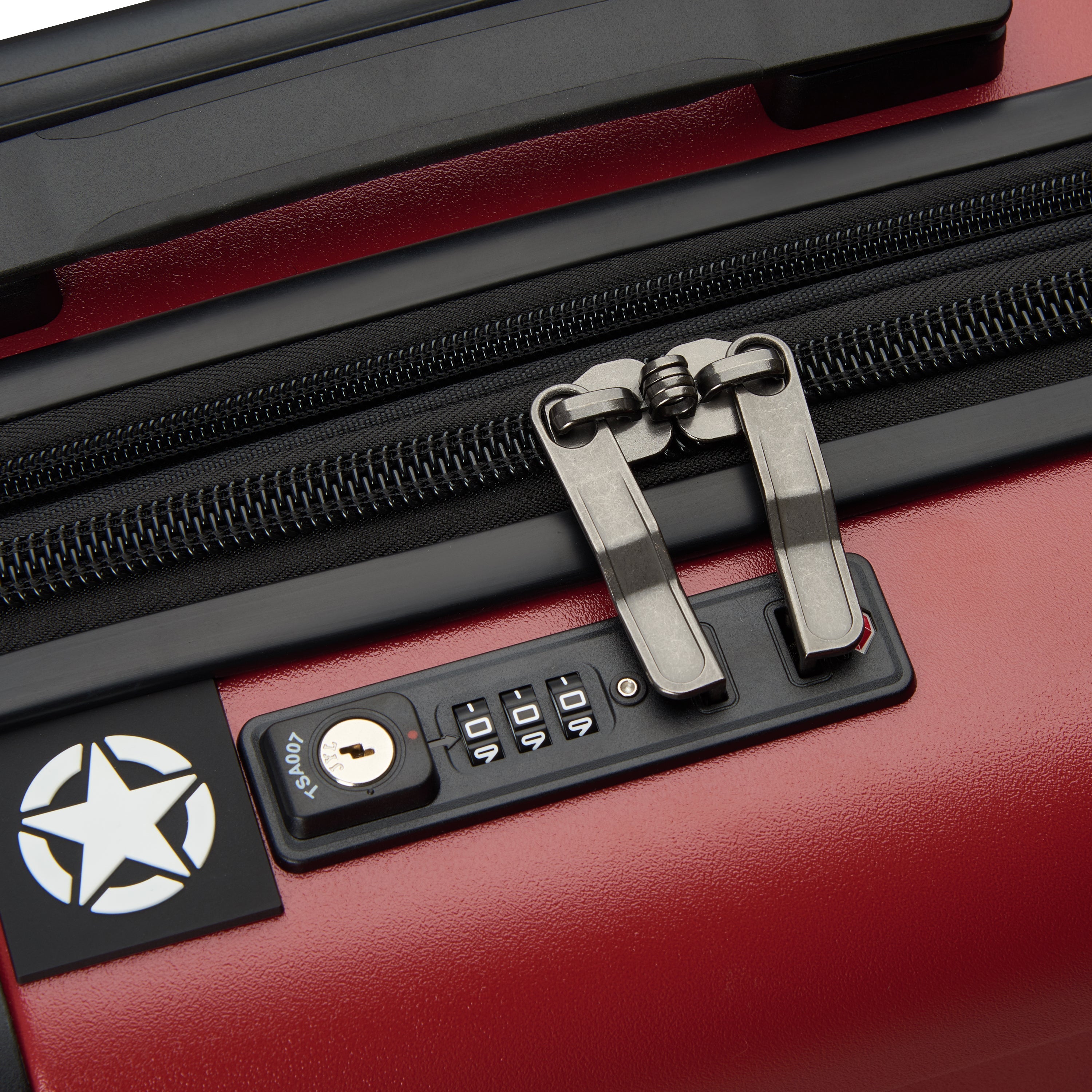 JH002B| Suitcase Cabin Expandable 55 CM CHILLI PEPPER