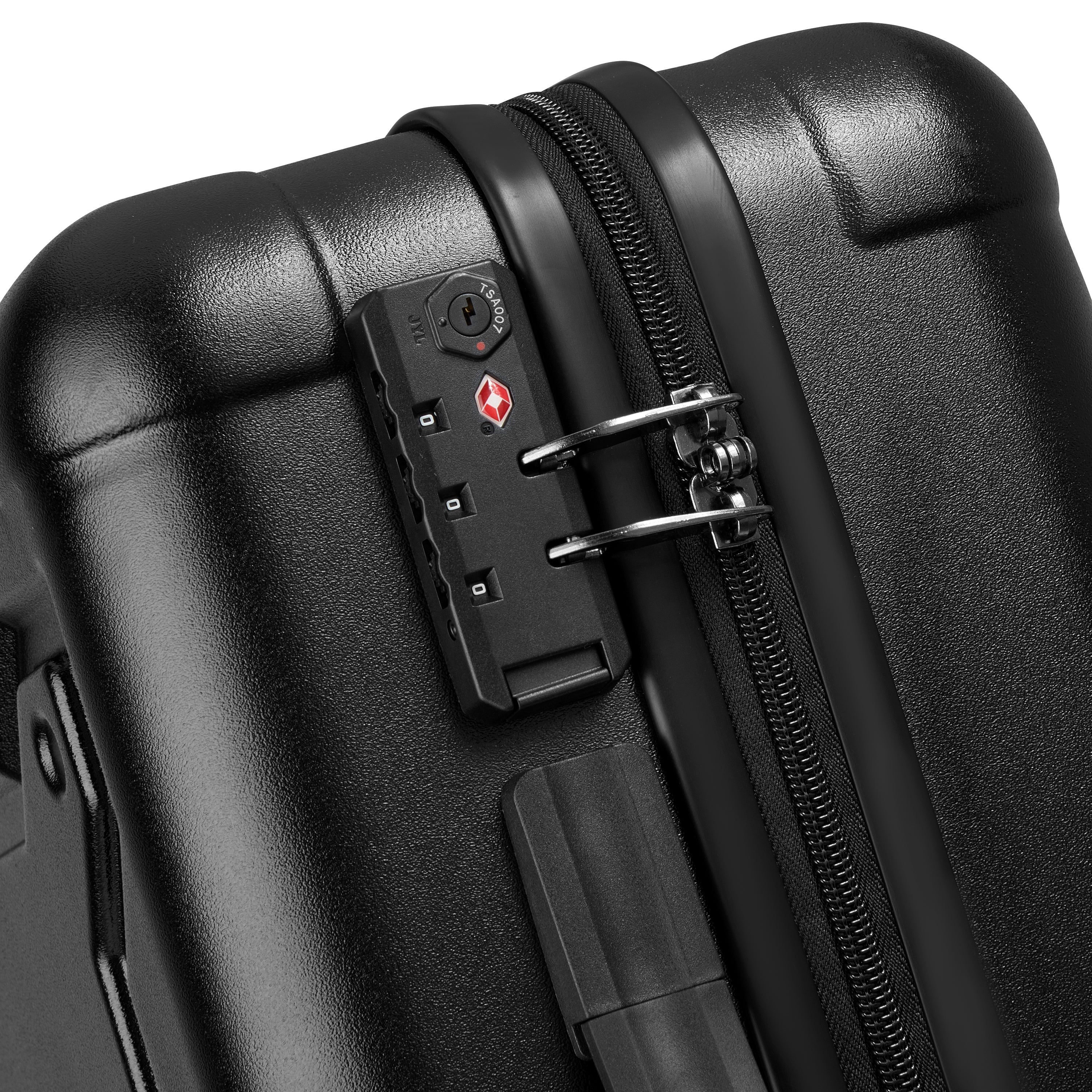JH004C| Suitcase Cabin slim 55 CM BLACK