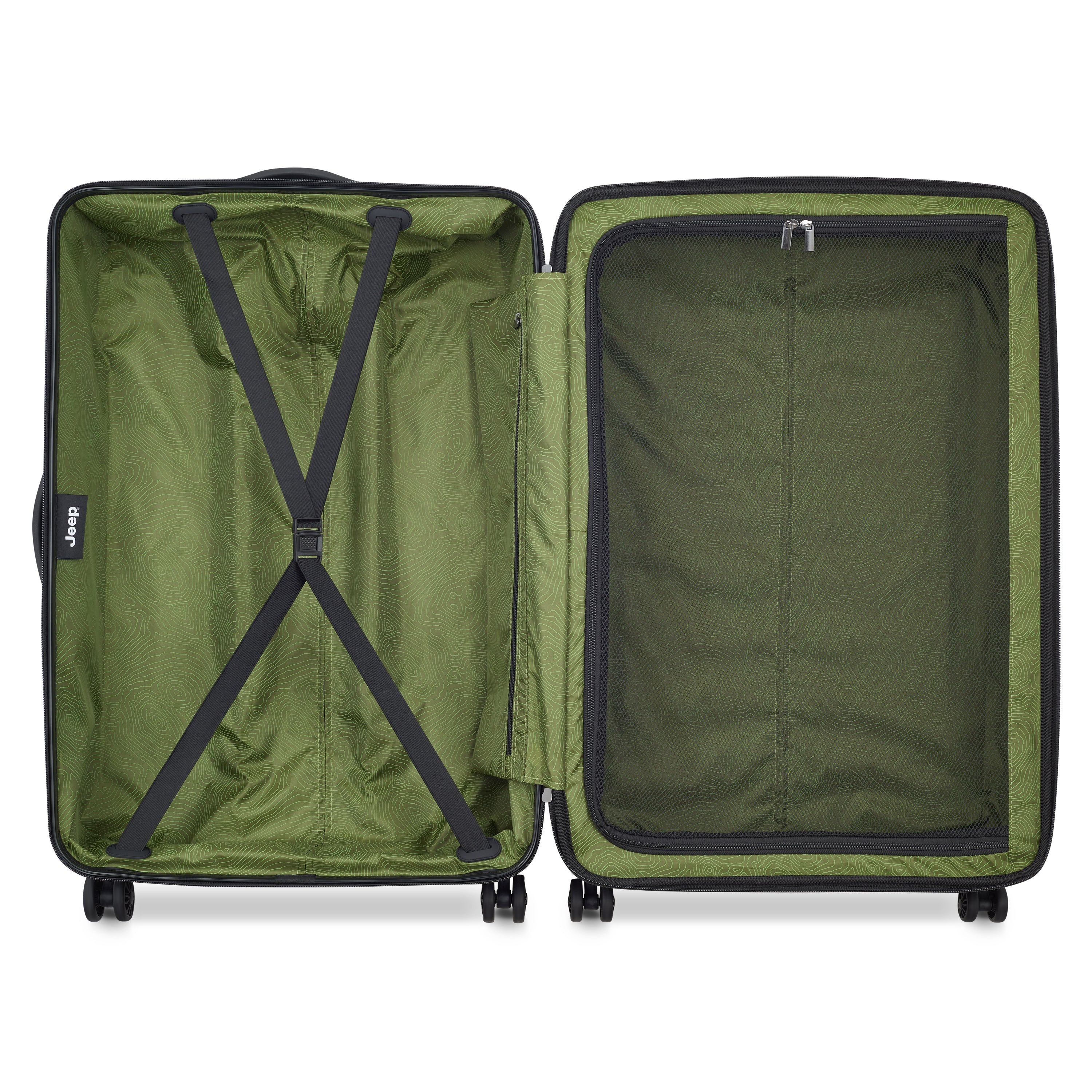 JH004C| Suitcase Check-In Expandable 75.5 CM BLACK
