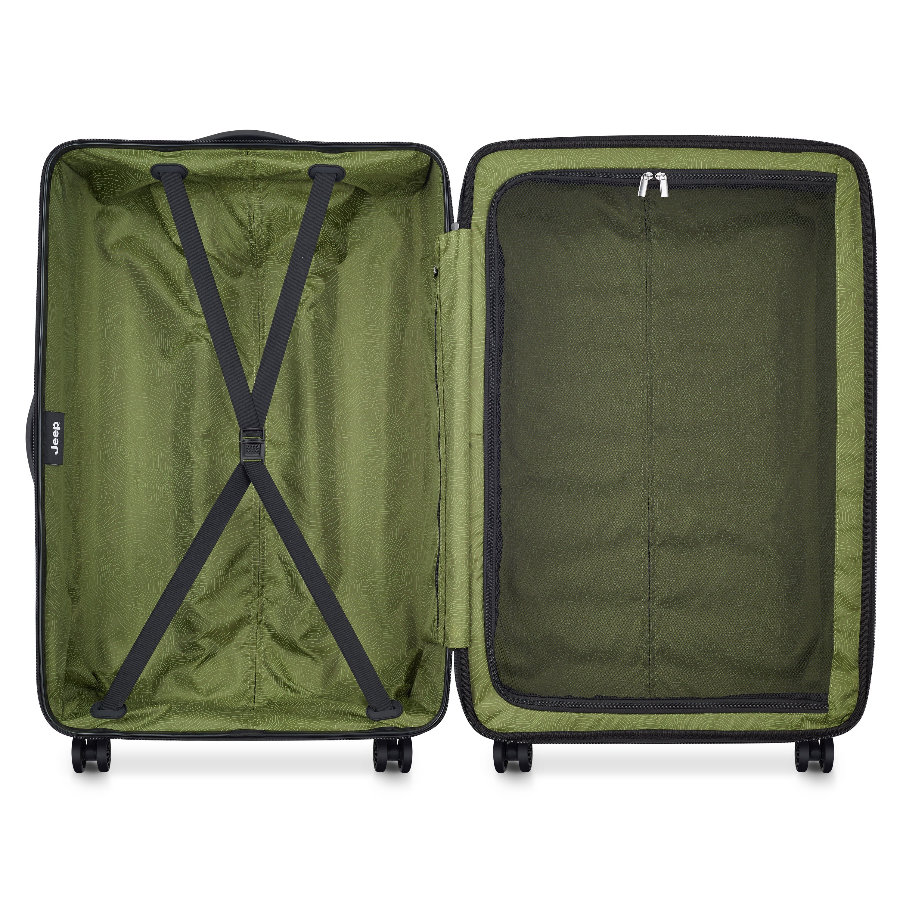 JH004C| Suitcase Check-In Expandable 80 CM AVOCADO