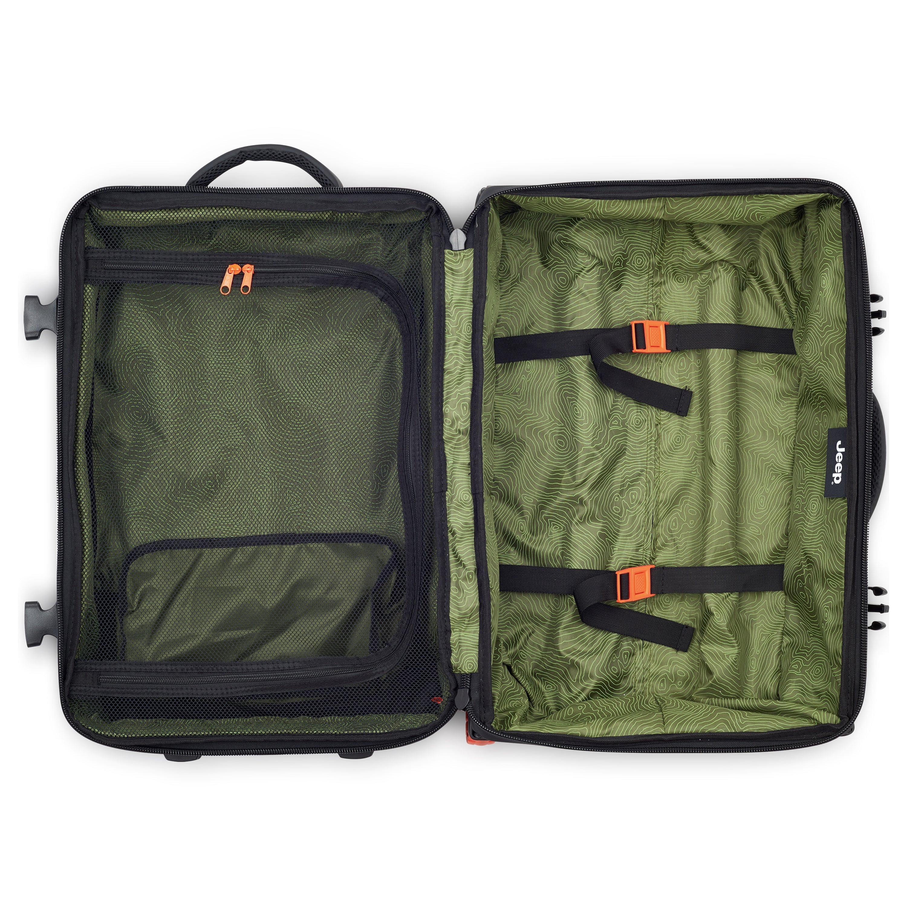 JS005A| Trolley Duffle Bag Cabin 35 CM BLACK