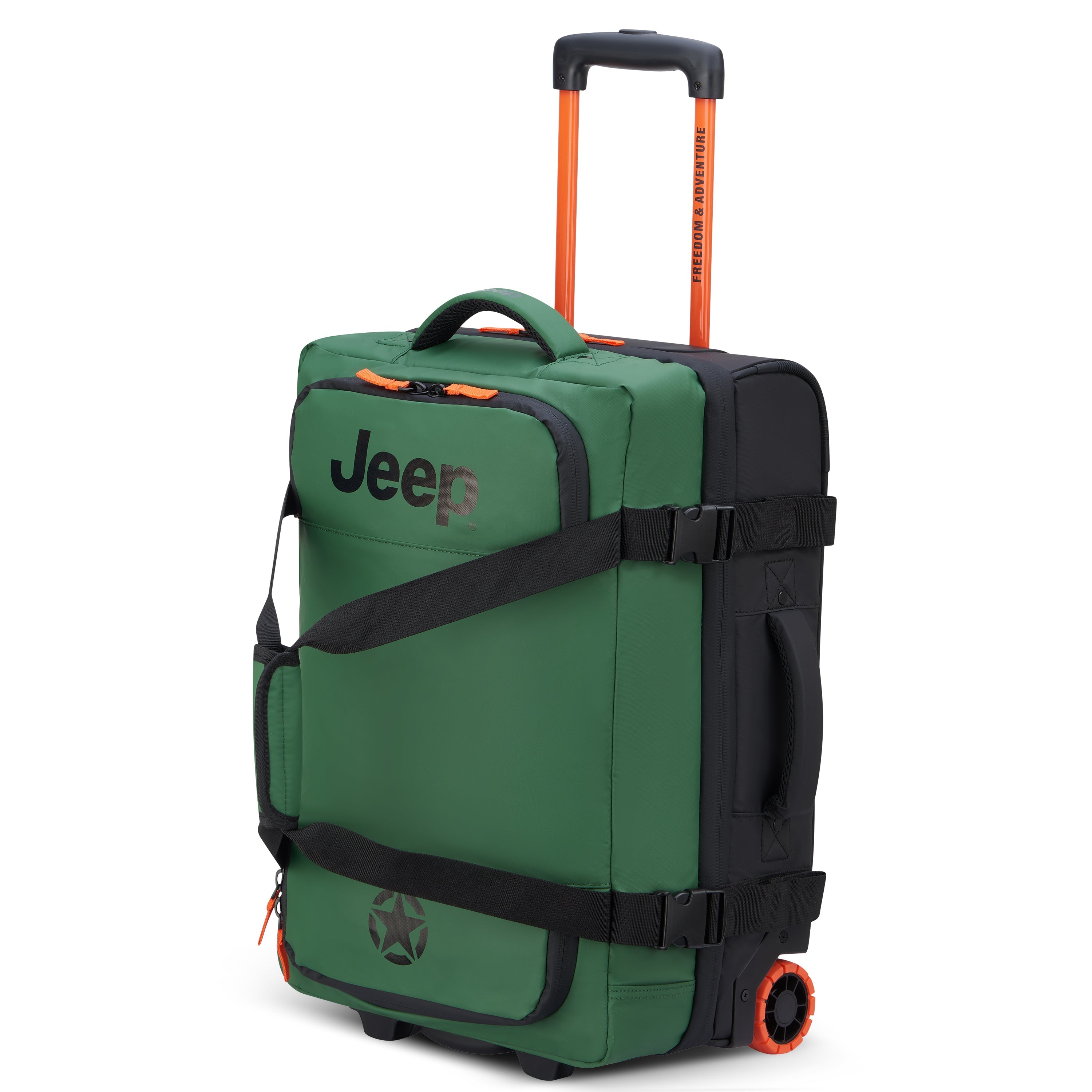 JS005A| Trolley Duffle Bag Cabina 35 CM VERDE OLMO
