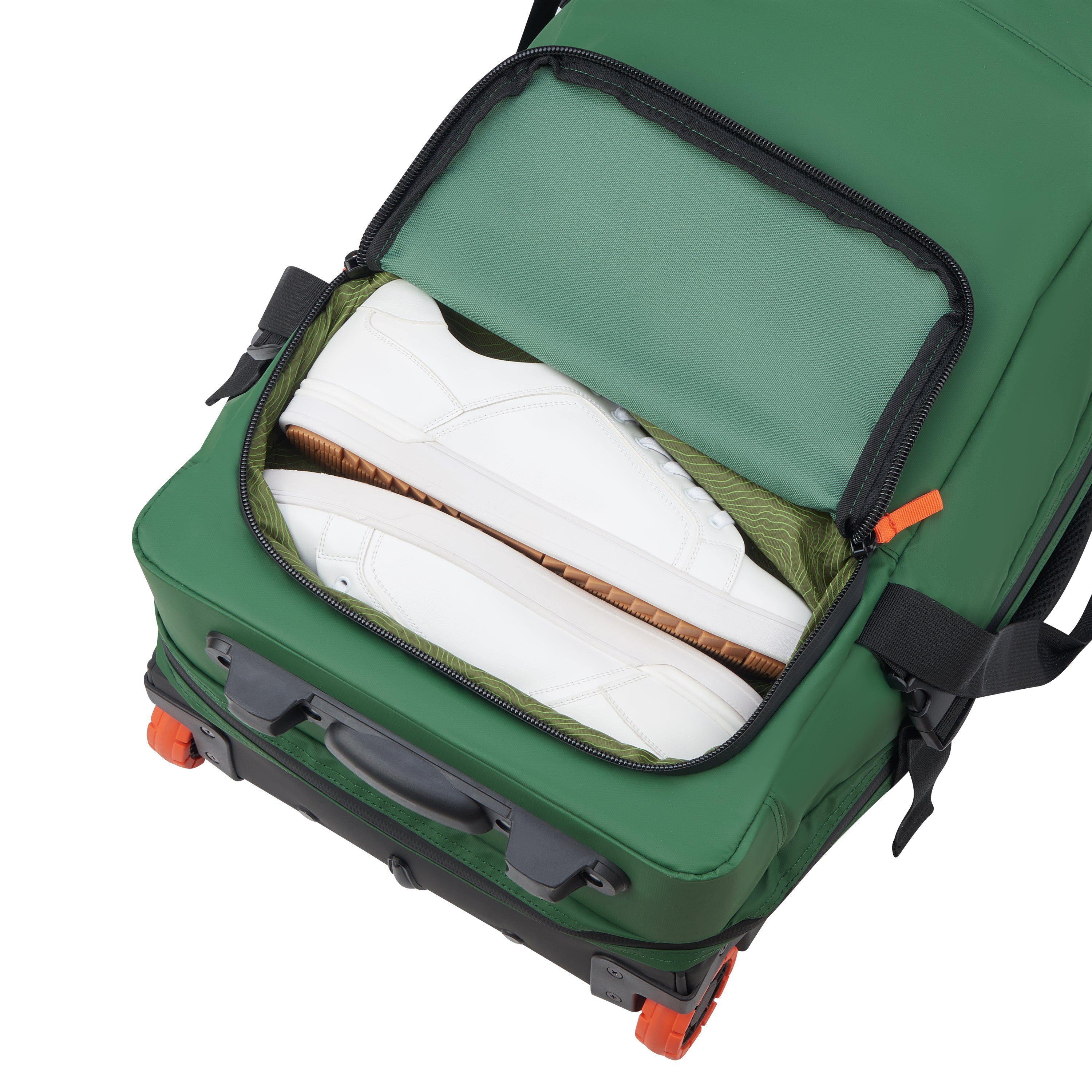 JS005A| Trolley Duffle Bag Cabina 35 CM VERDE OLMO