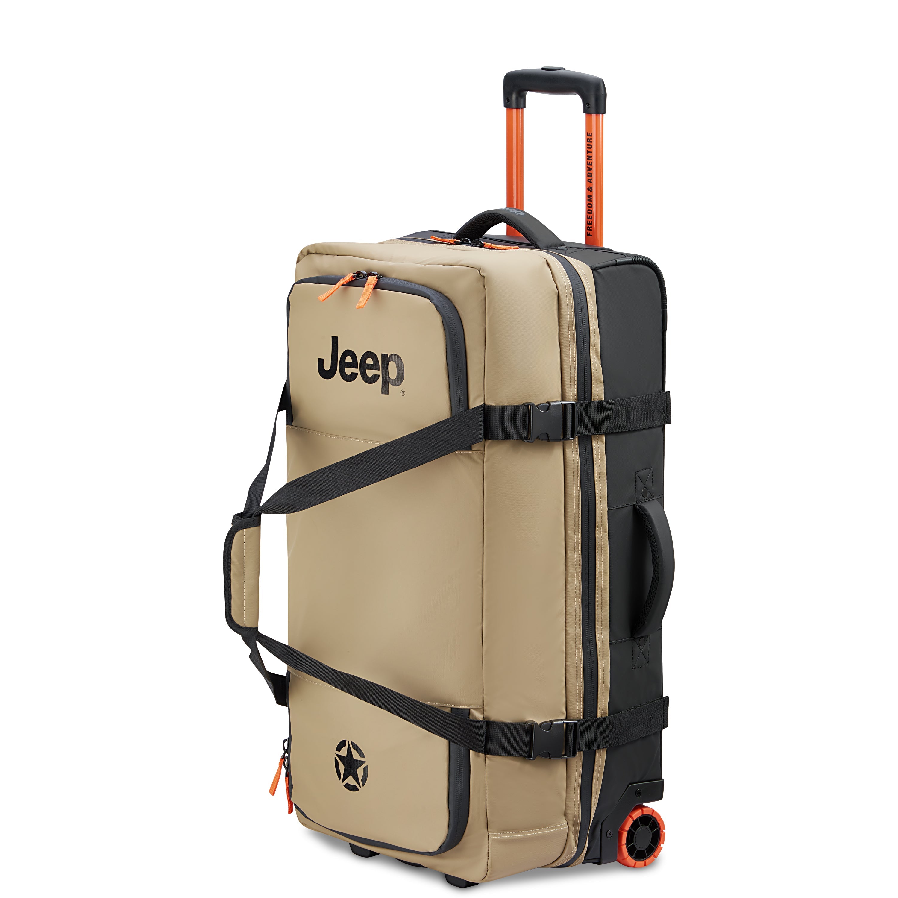 JS005A| Trolley Duffle Bag Check-In 36.5 CM WARM SAND