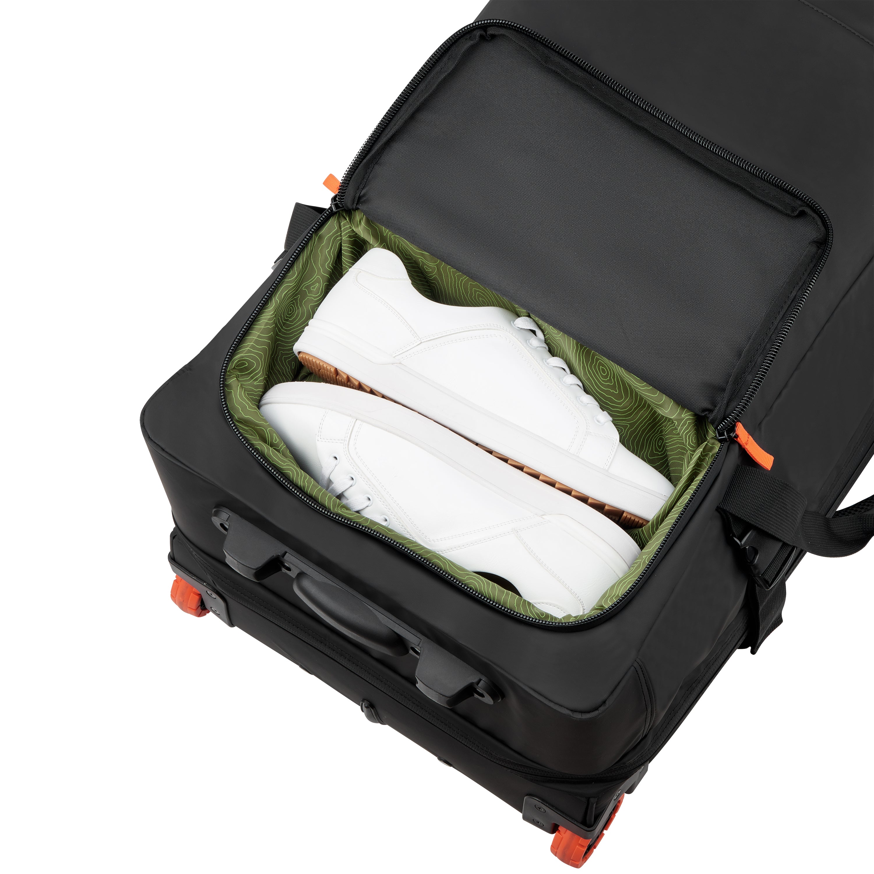 JS005A| Trolley Duffle Bag Check-In 40.5 CM BLACK