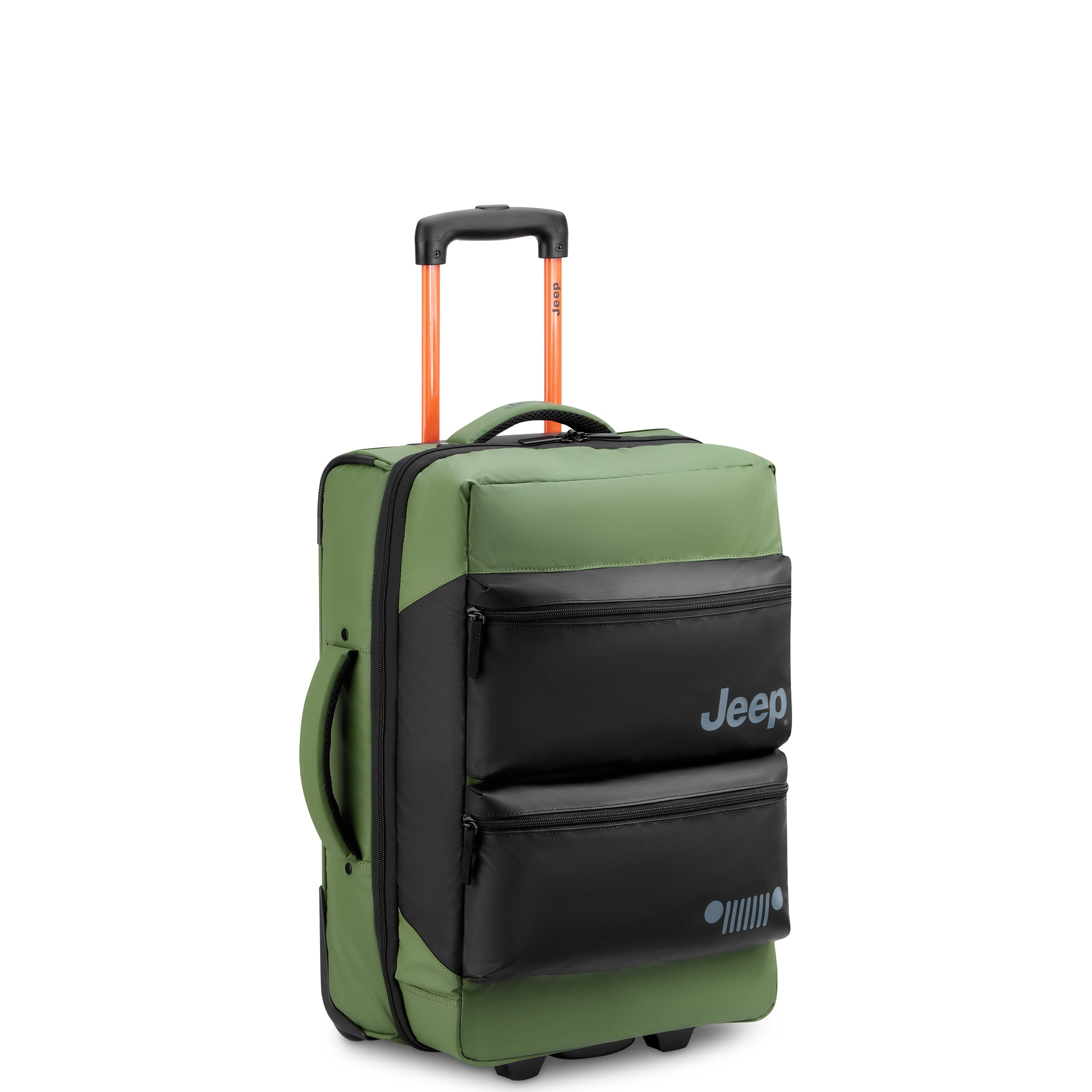 JS006B| Trolley Duffle Bag Cabina 37 CM ELM GREEN