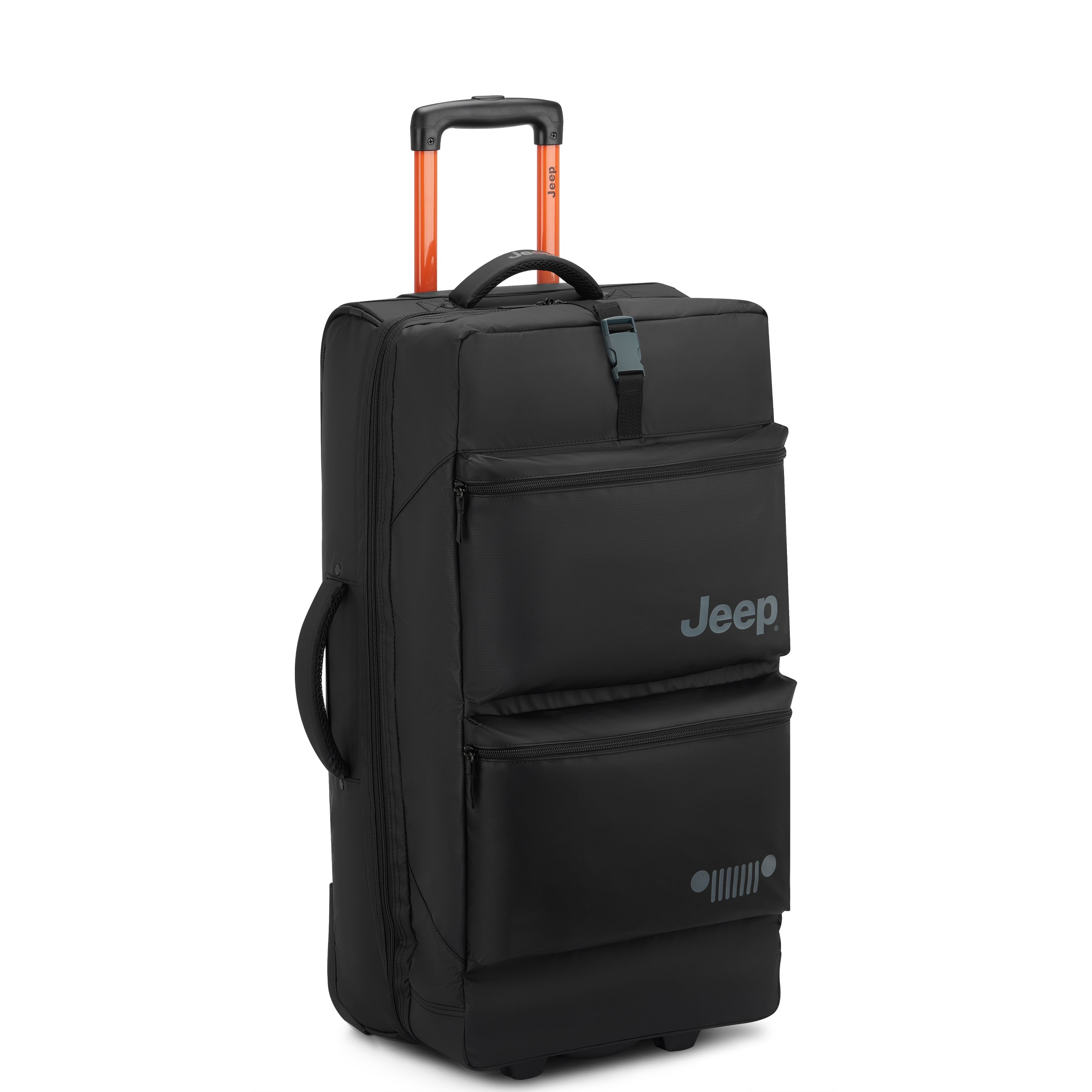 JS006B| Trolley Duffle Bag Check-In 36.5 CM BLACK