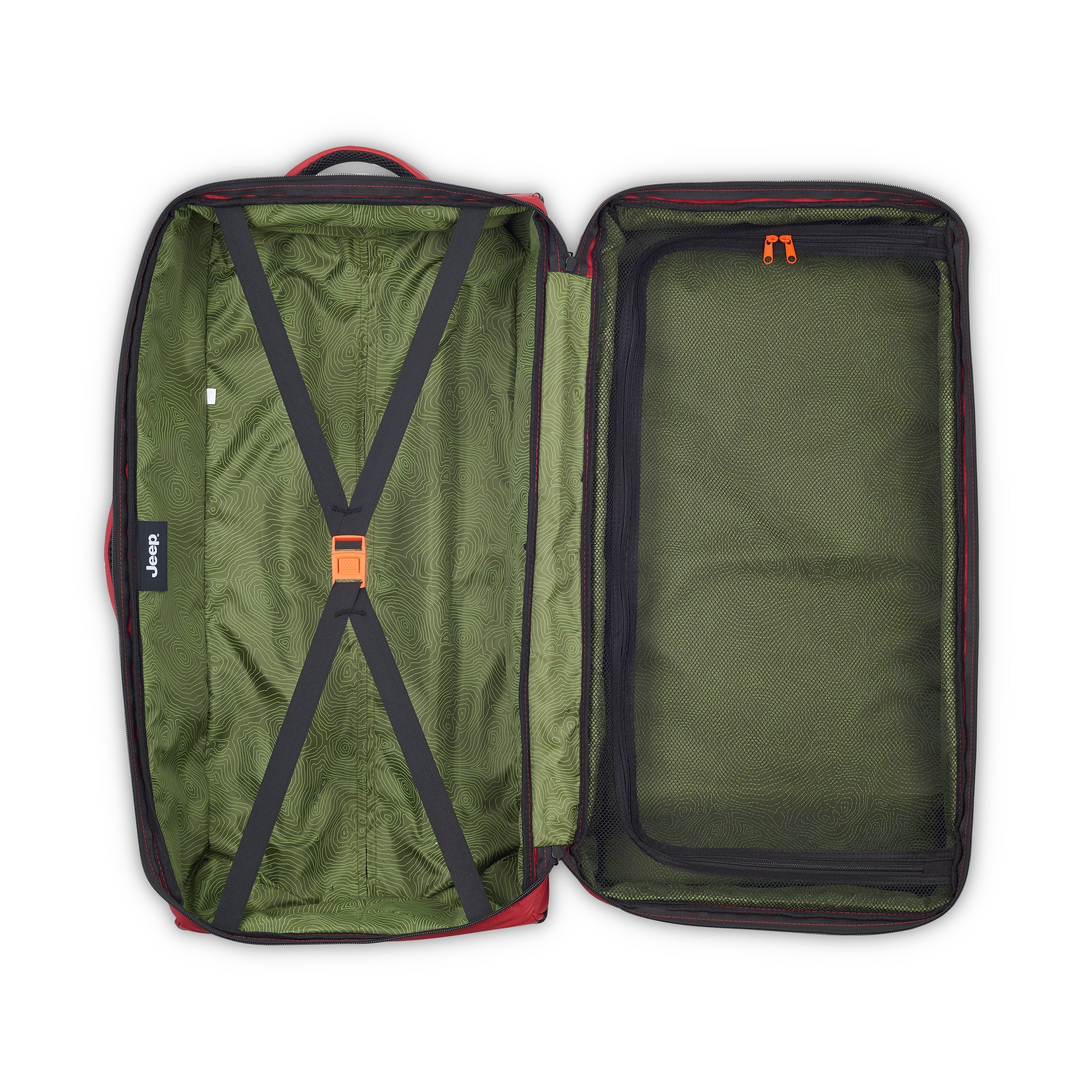 JS006B| Bolsa de Viaje Trolley Check-In 36.5 CM TOMATO