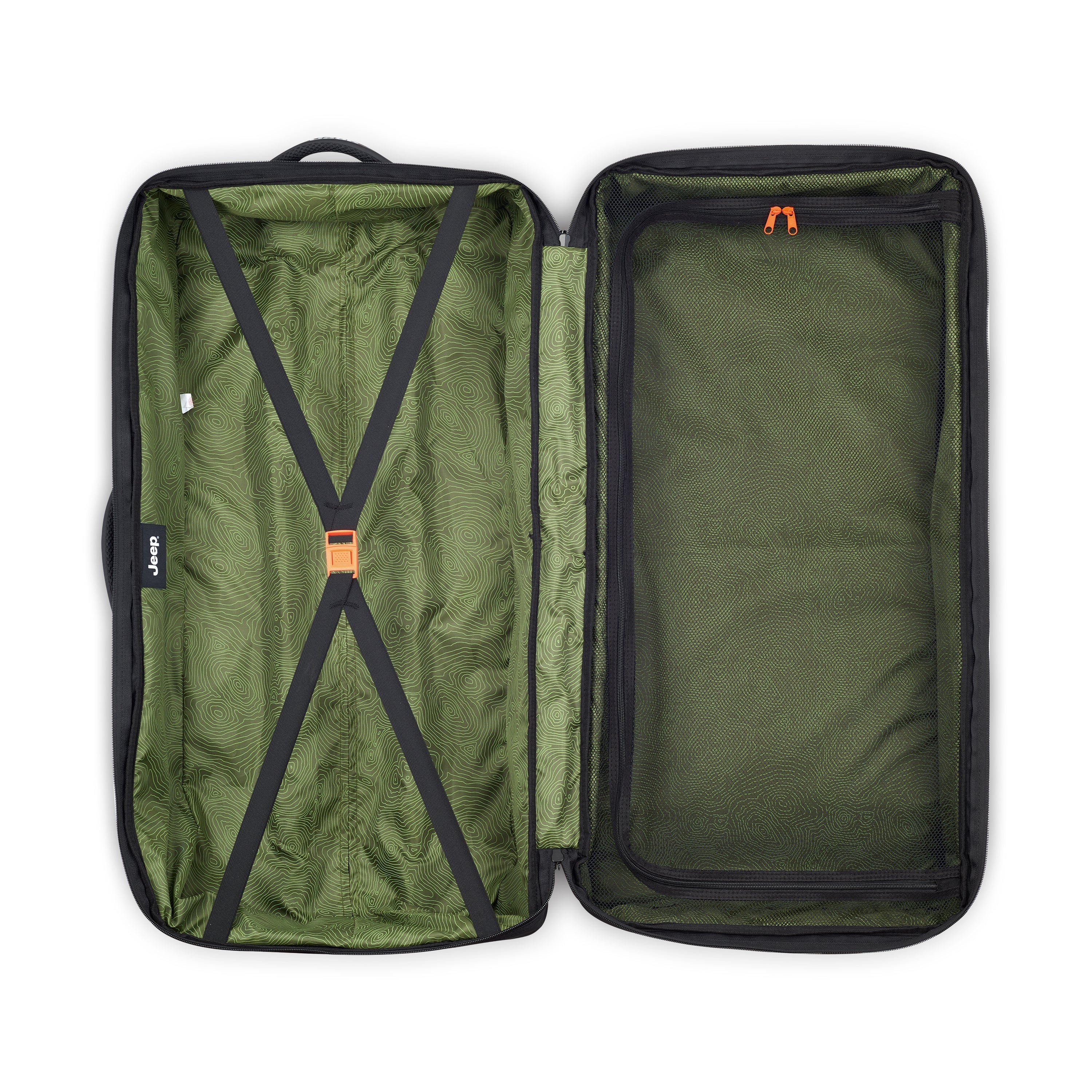 JS006B| Trolley Reistas Ruimbagage 41,5 CM ZWART