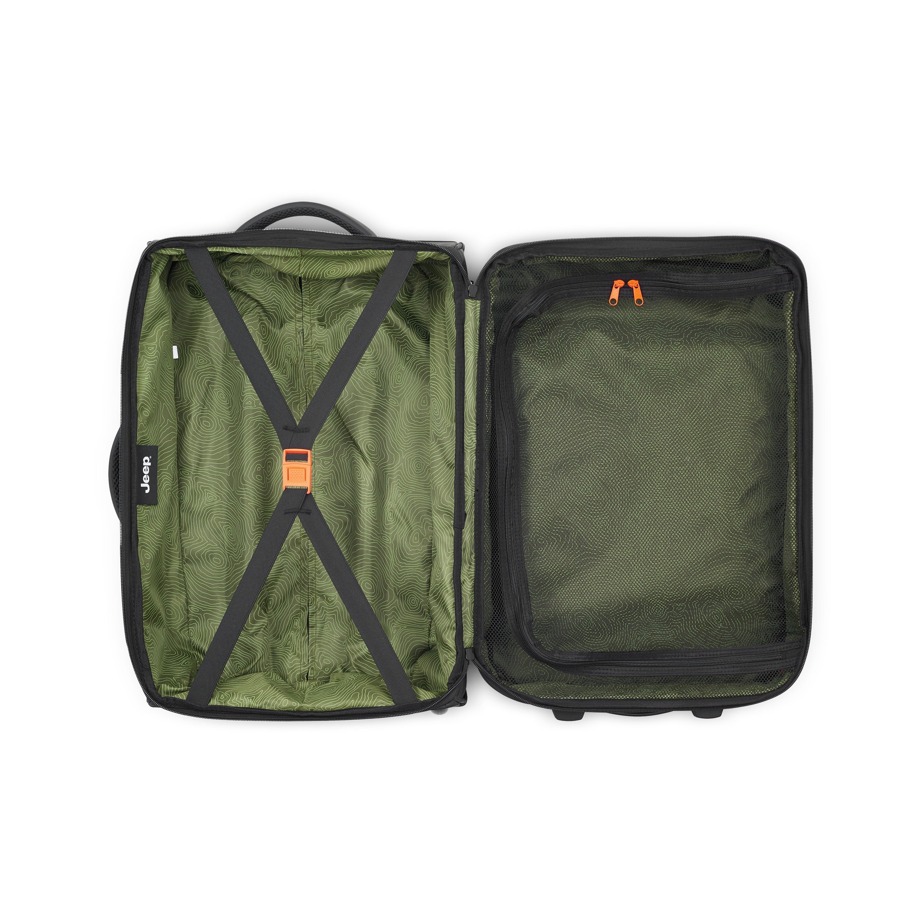 JS007C| Trolley Duffle Bag Cabina 37 CM GRIGIO DRIZZLE
