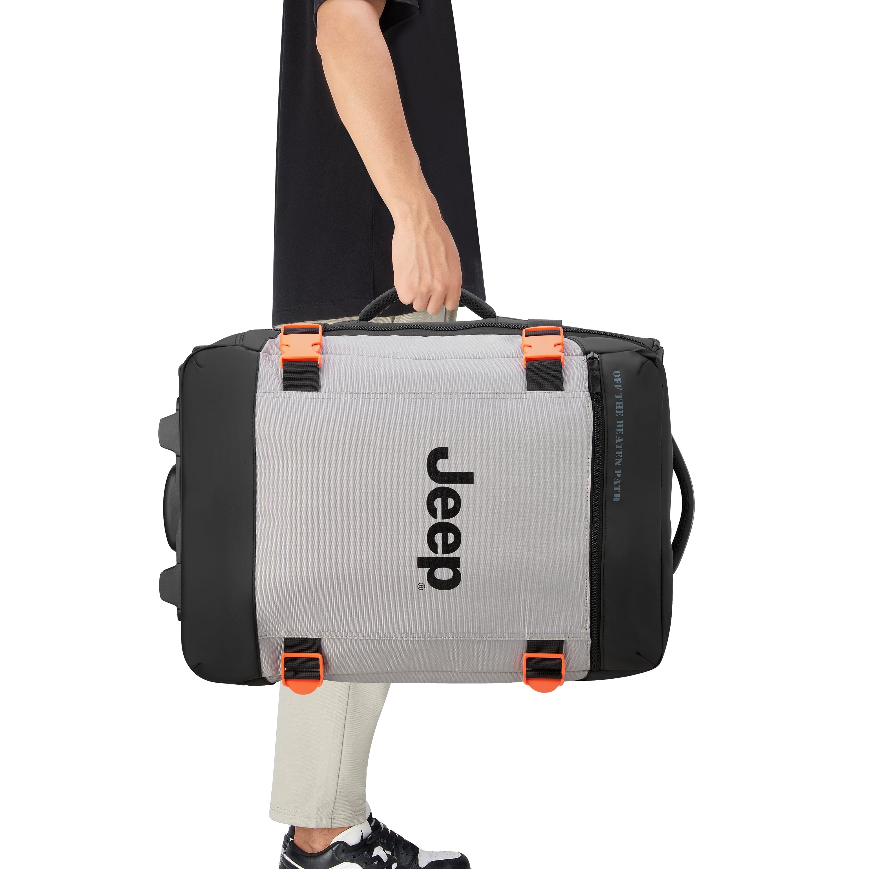 JS007C| Trolley Duffle Bag Cabina 37 CM GRIGIO DRIZZLE