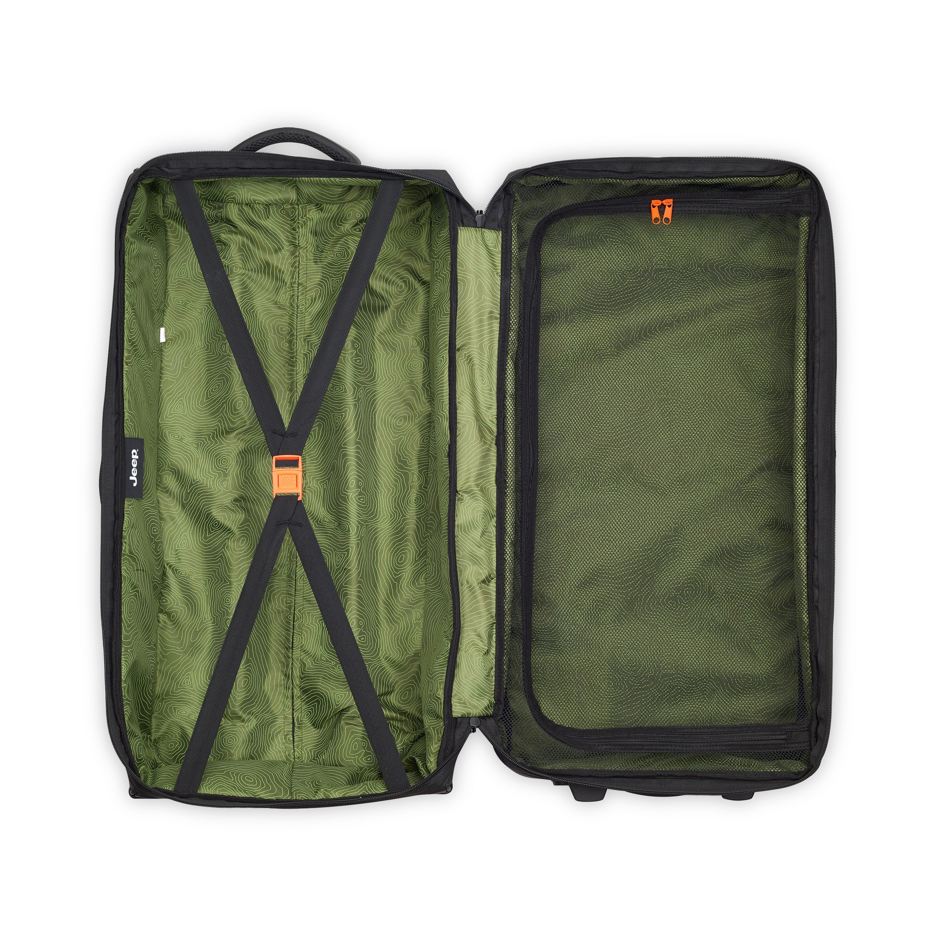JS007C| Trolley Duffle Bag Check-In 36.5 CM PLANTATION
