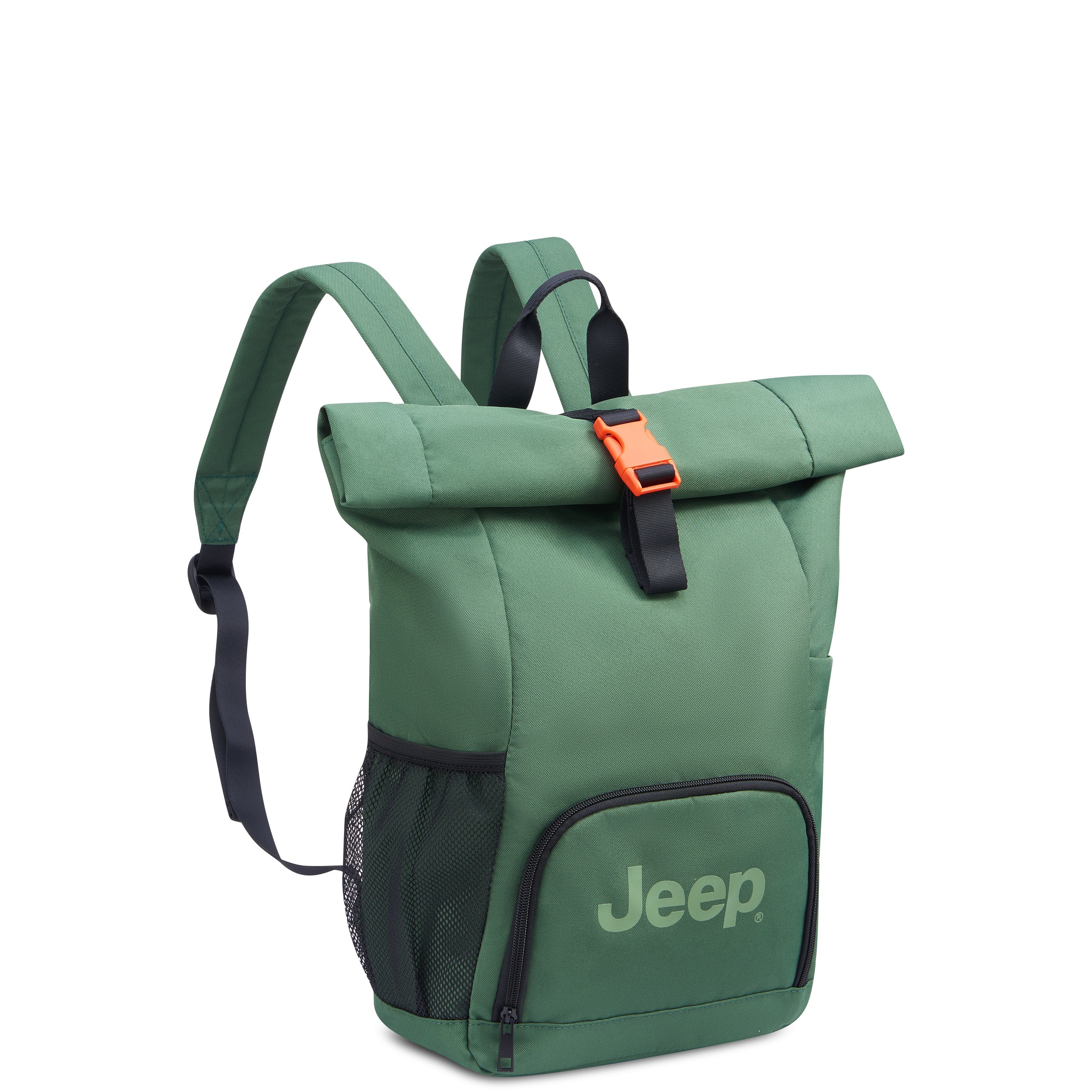 JS016D| Roll-Top Backpack 22.91L GREEN