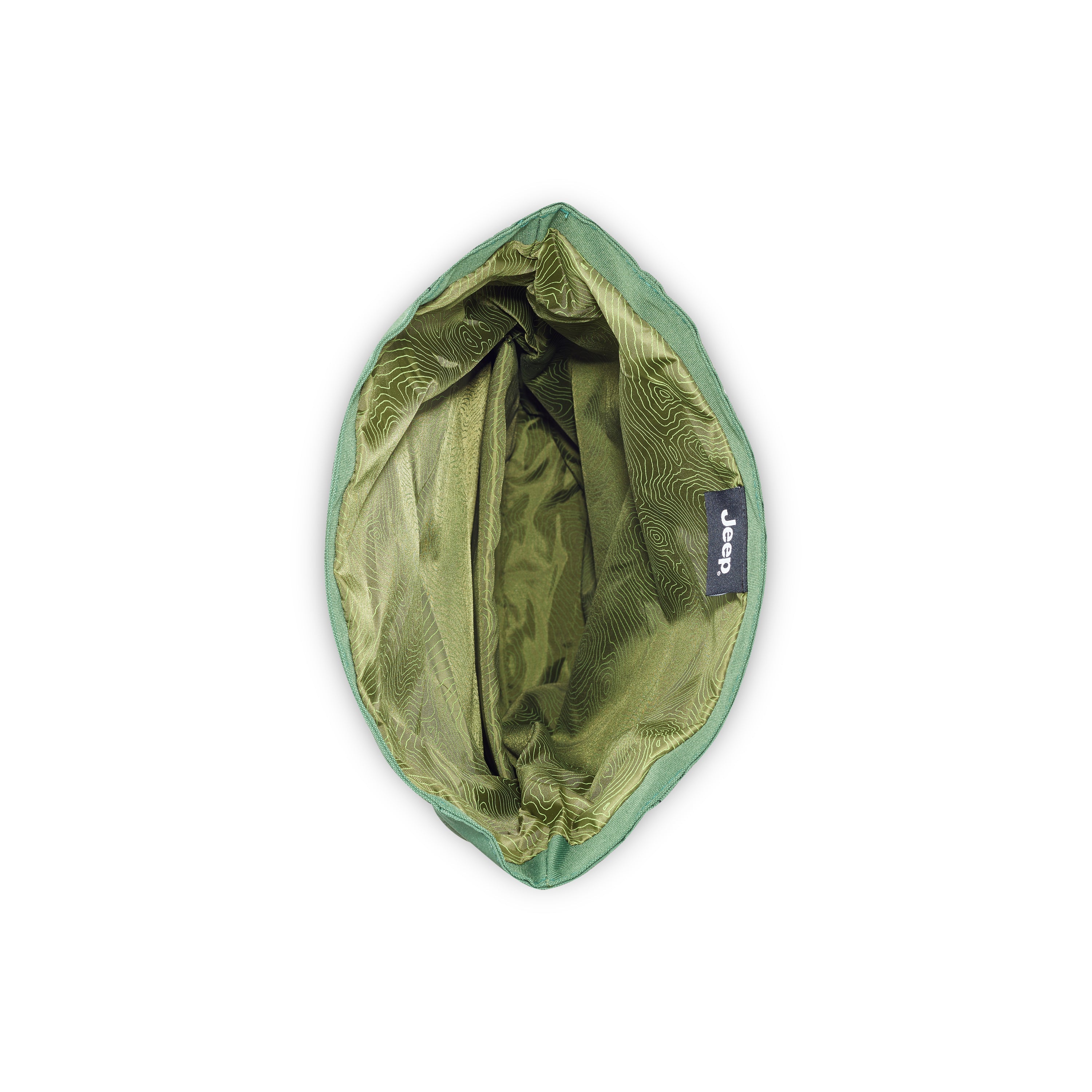 JS016D| Roll-Top Backpack 22.91L GREEN