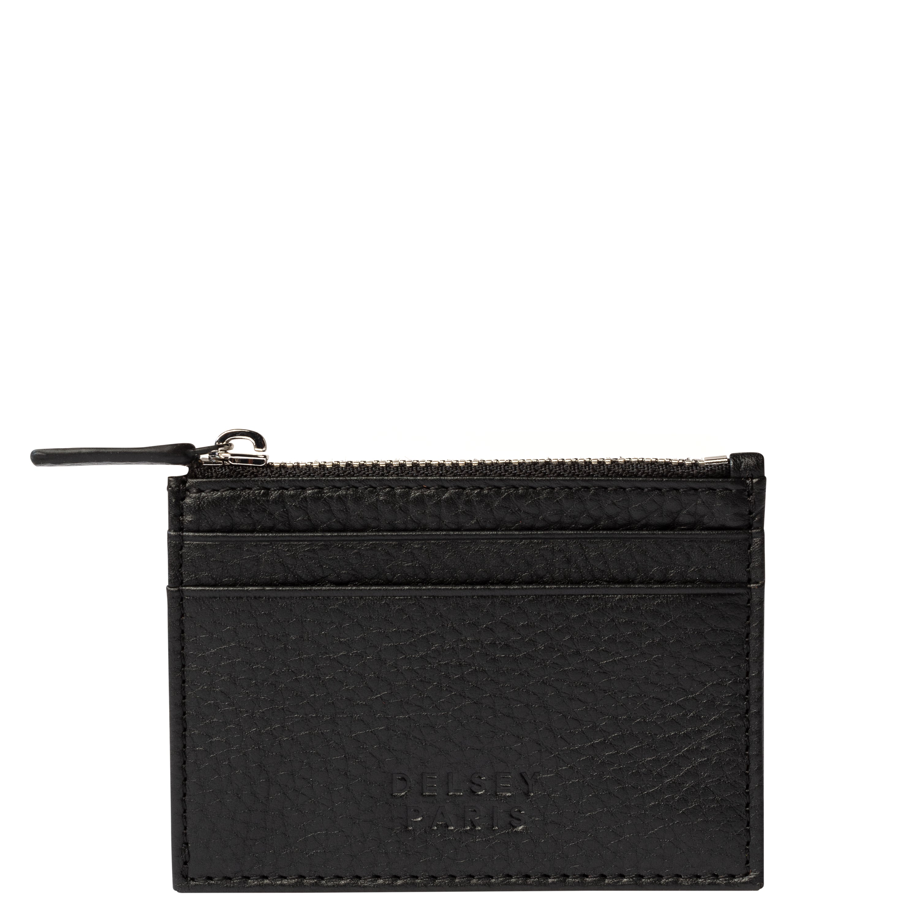 LE CUIR GRAINE| Card Holder BLACK
