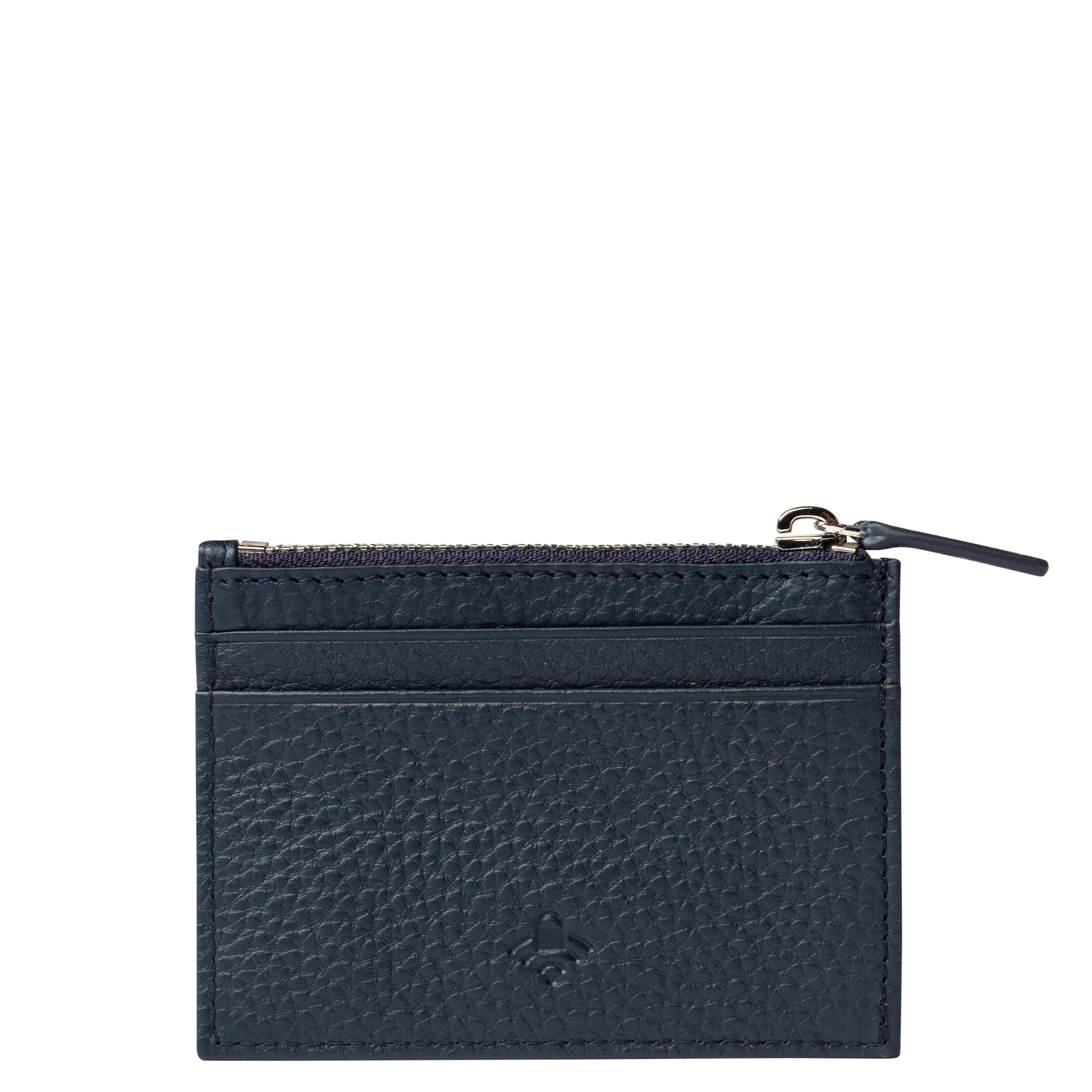 LE CUIR GRAINE| Card Holder NAVY