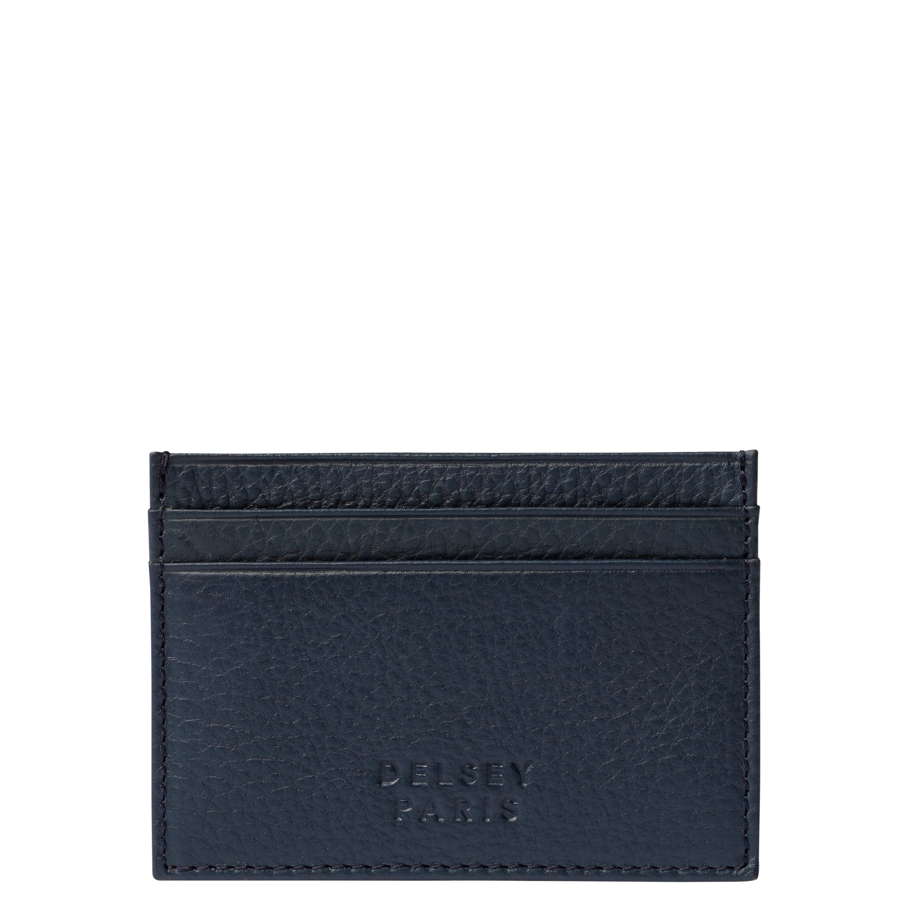 LE CUIR GRAINE| Card Holder NAVY