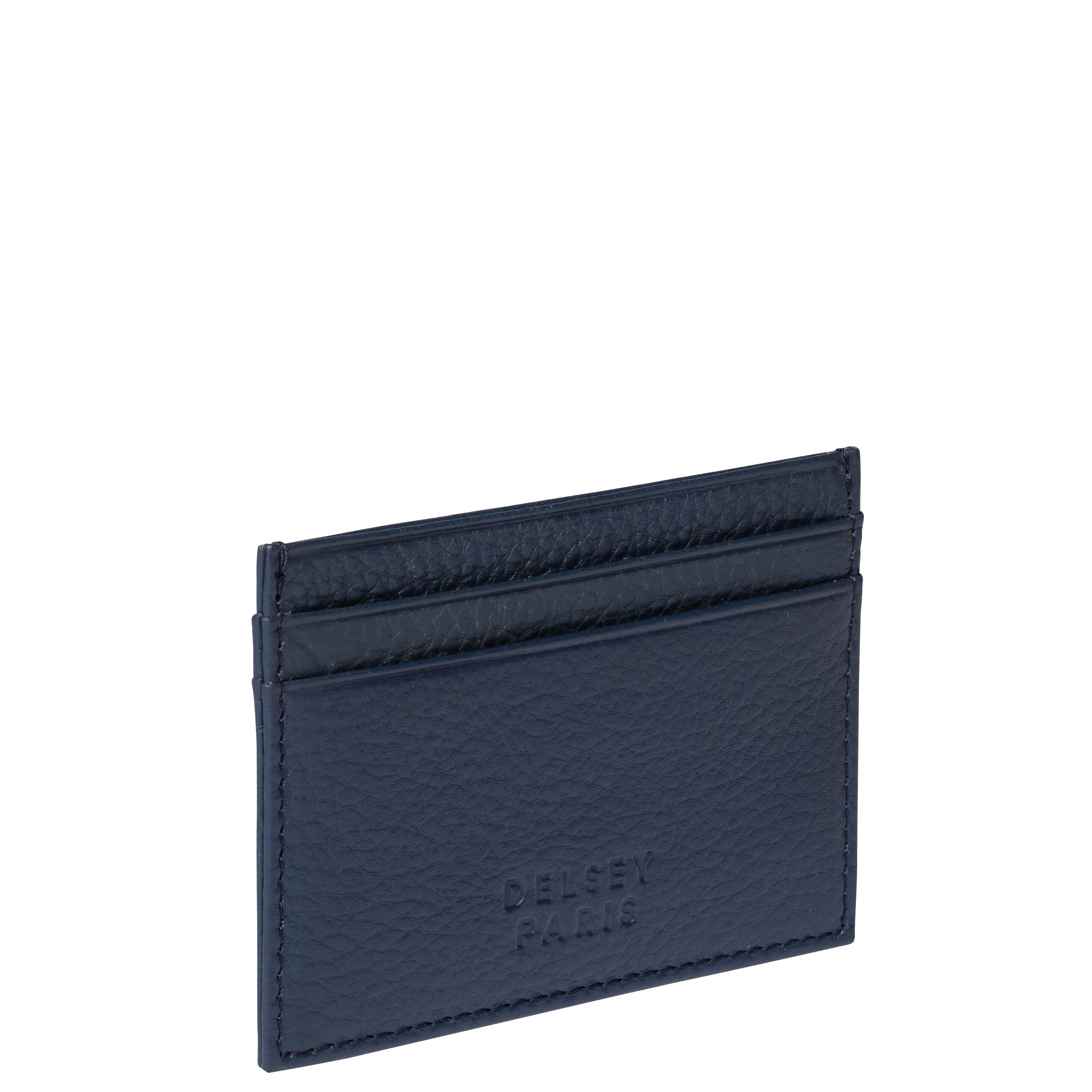 LE CUIR GRAINE| Card Holder NAVY