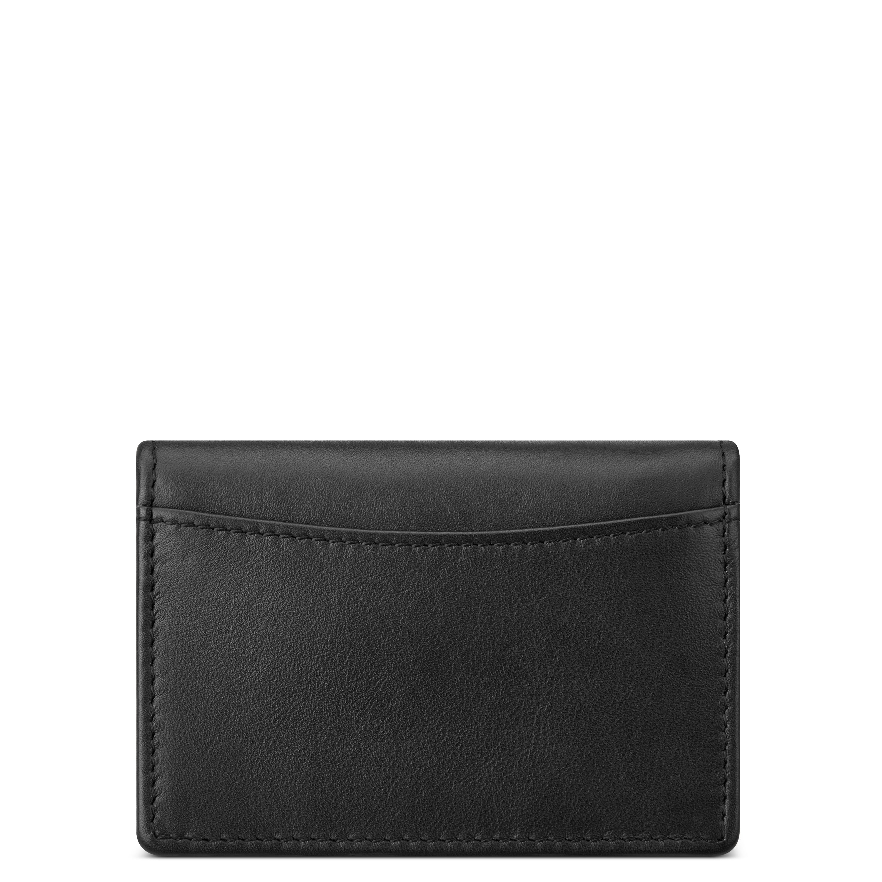 LE CUIR LISSE| Geldbörse SCHWARZ