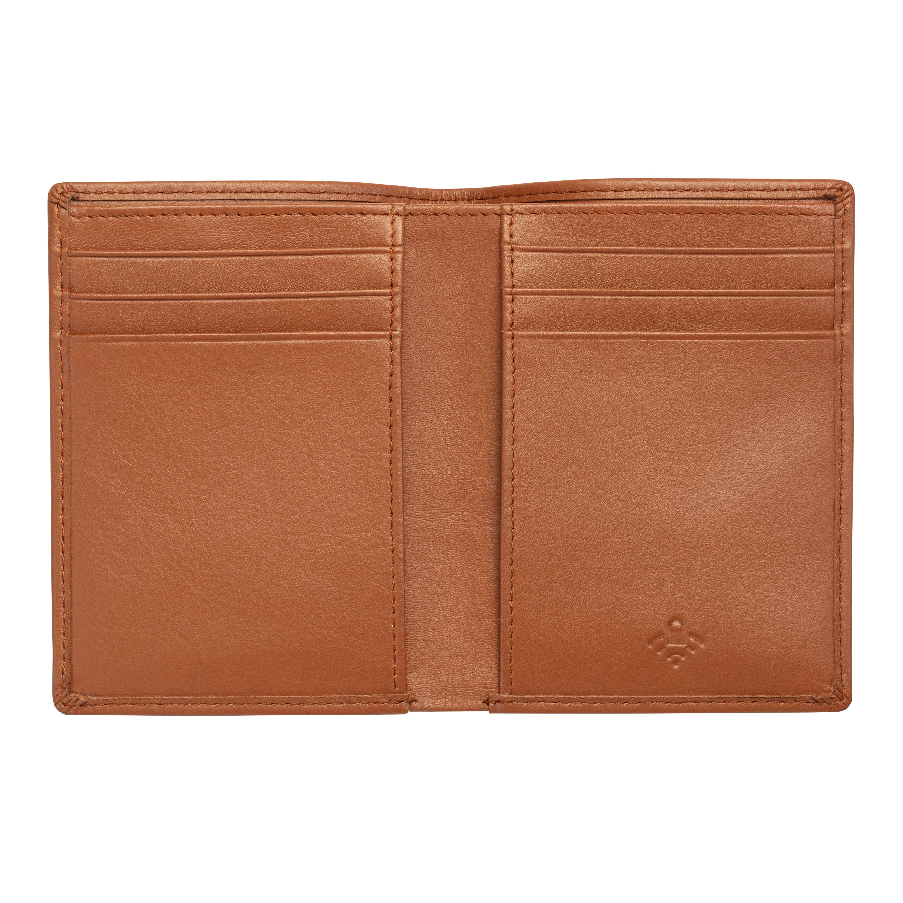 LE CUIR LISSE| Portefeuille COGNAC