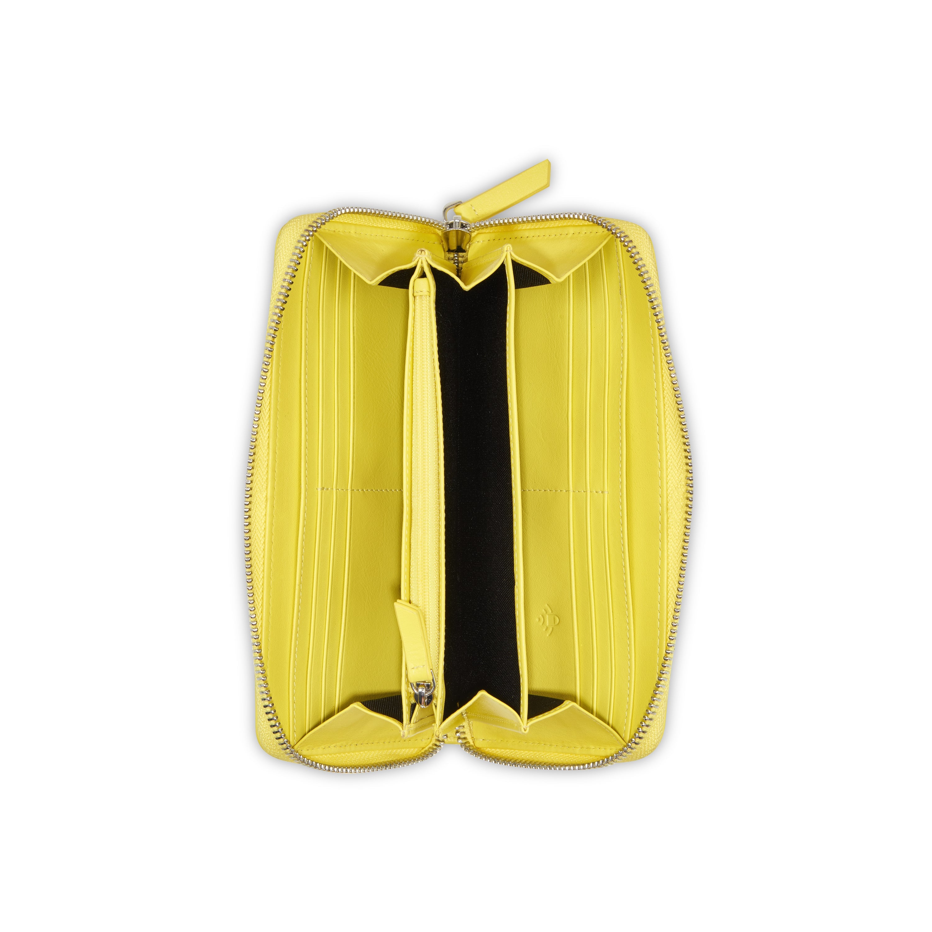 LE CUIR LISSE| Portefeuille JAUNE