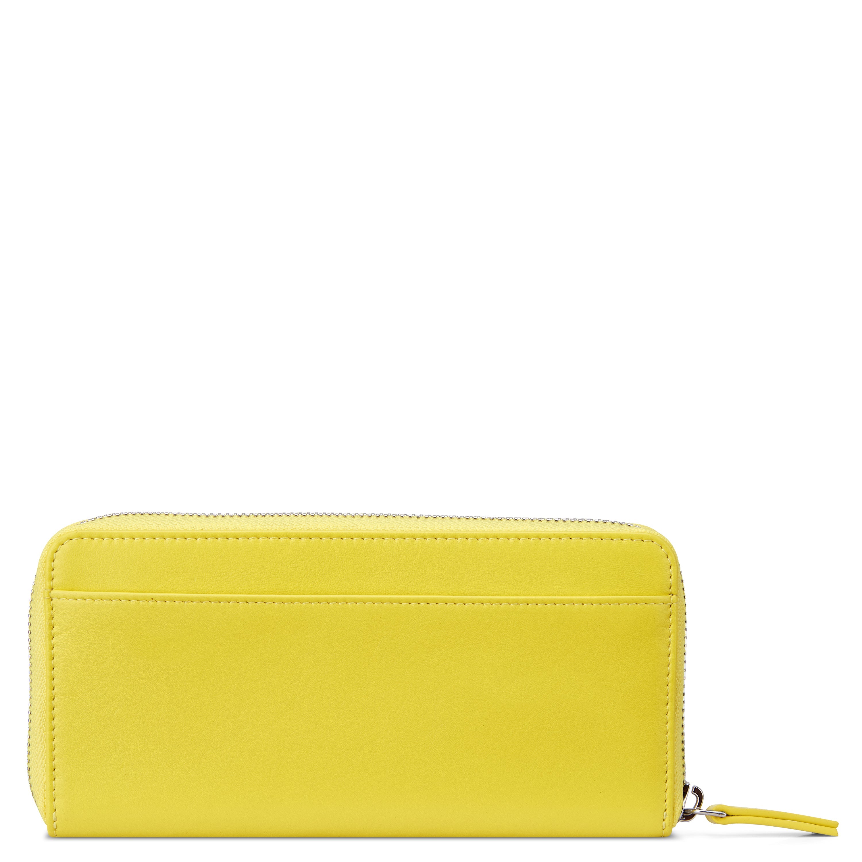 LE CUIR LISSE| Portefeuille JAUNE