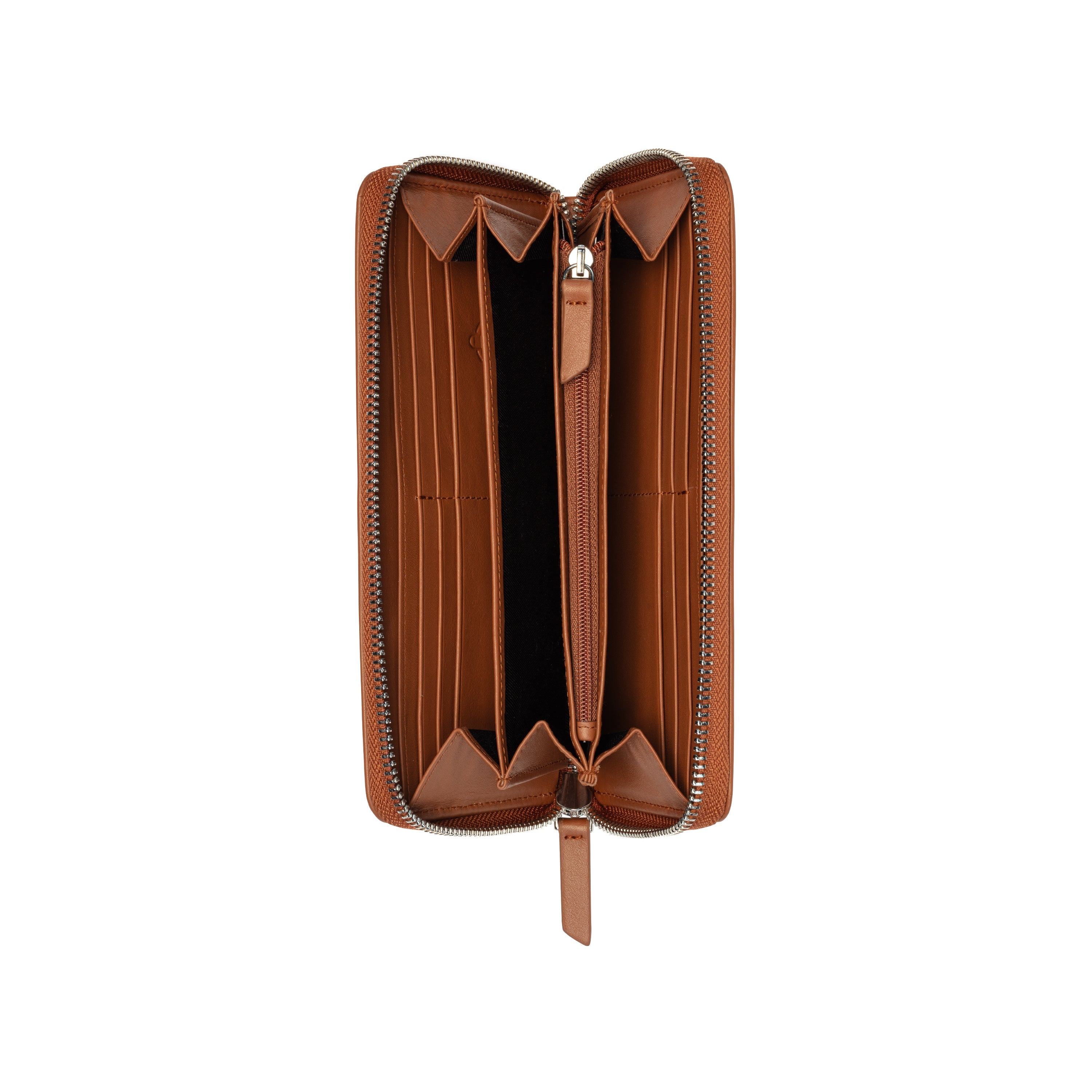 LE CUIR LISSE| Portefeuille COGNAC