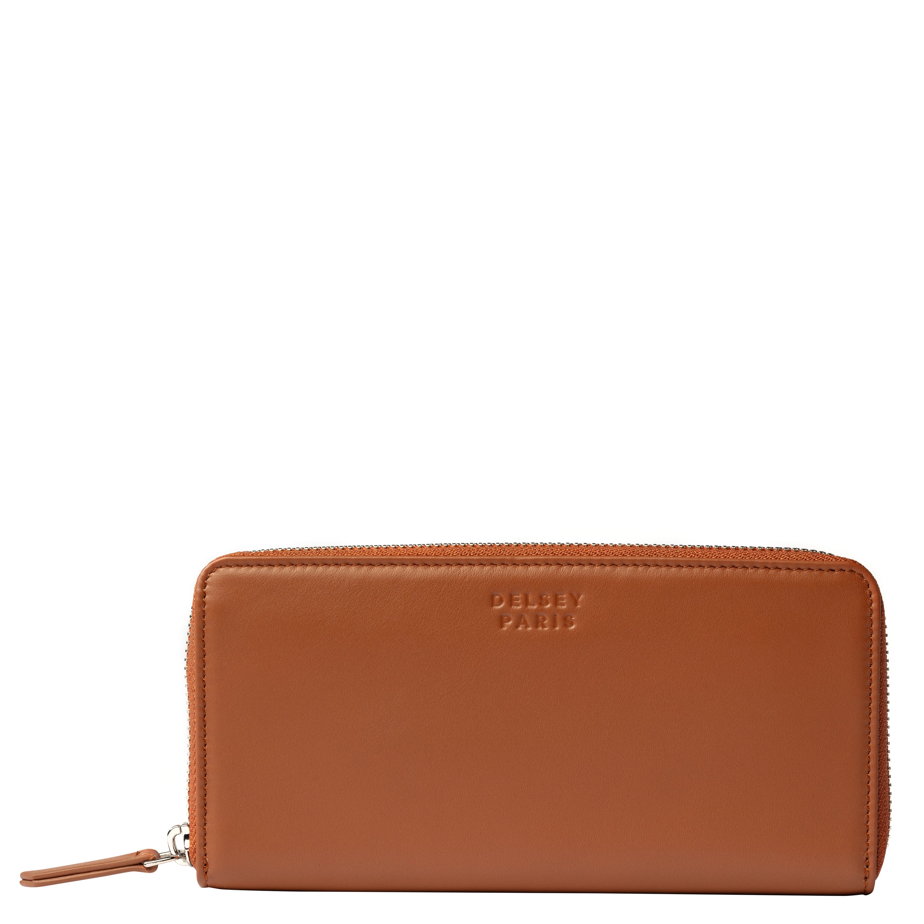 LE CUIR LISSE| Portefeuille COGNAC