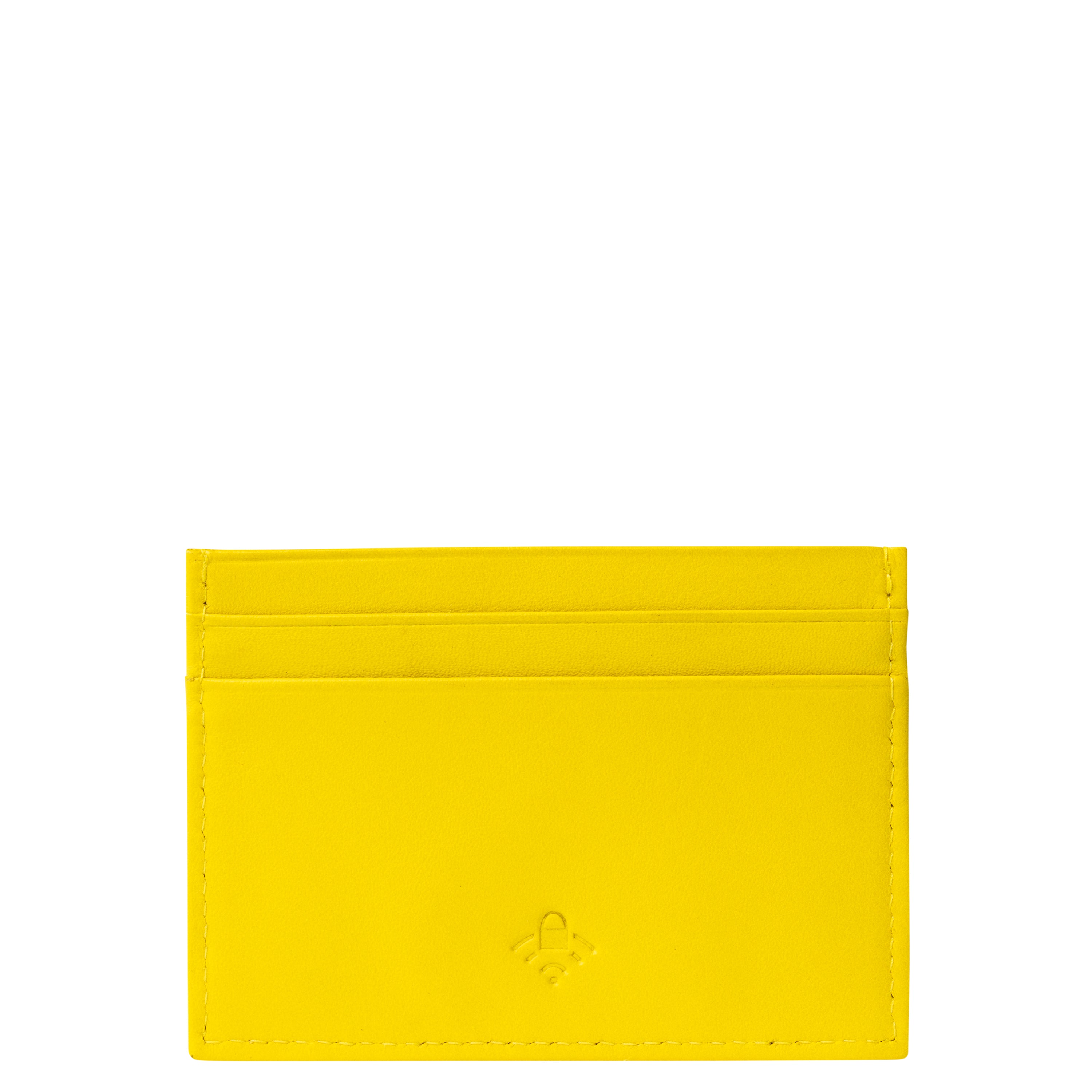 LE CUIR LISSE| Tarjetero AMARILLO