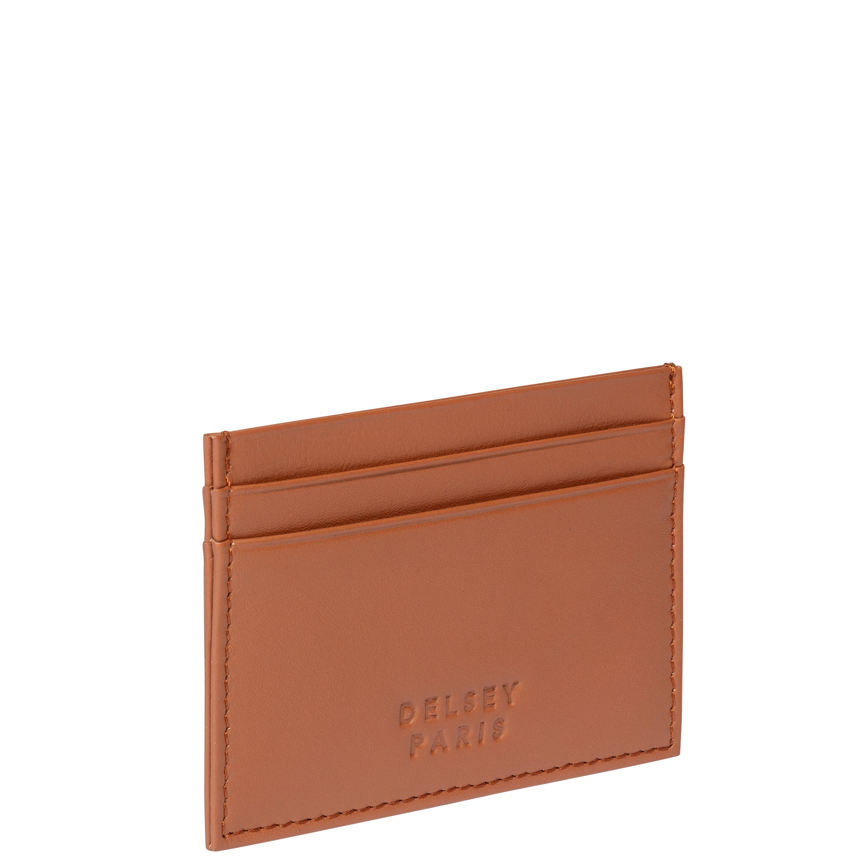 LE CUIR LISSE| Porte-Cartes COGNAC