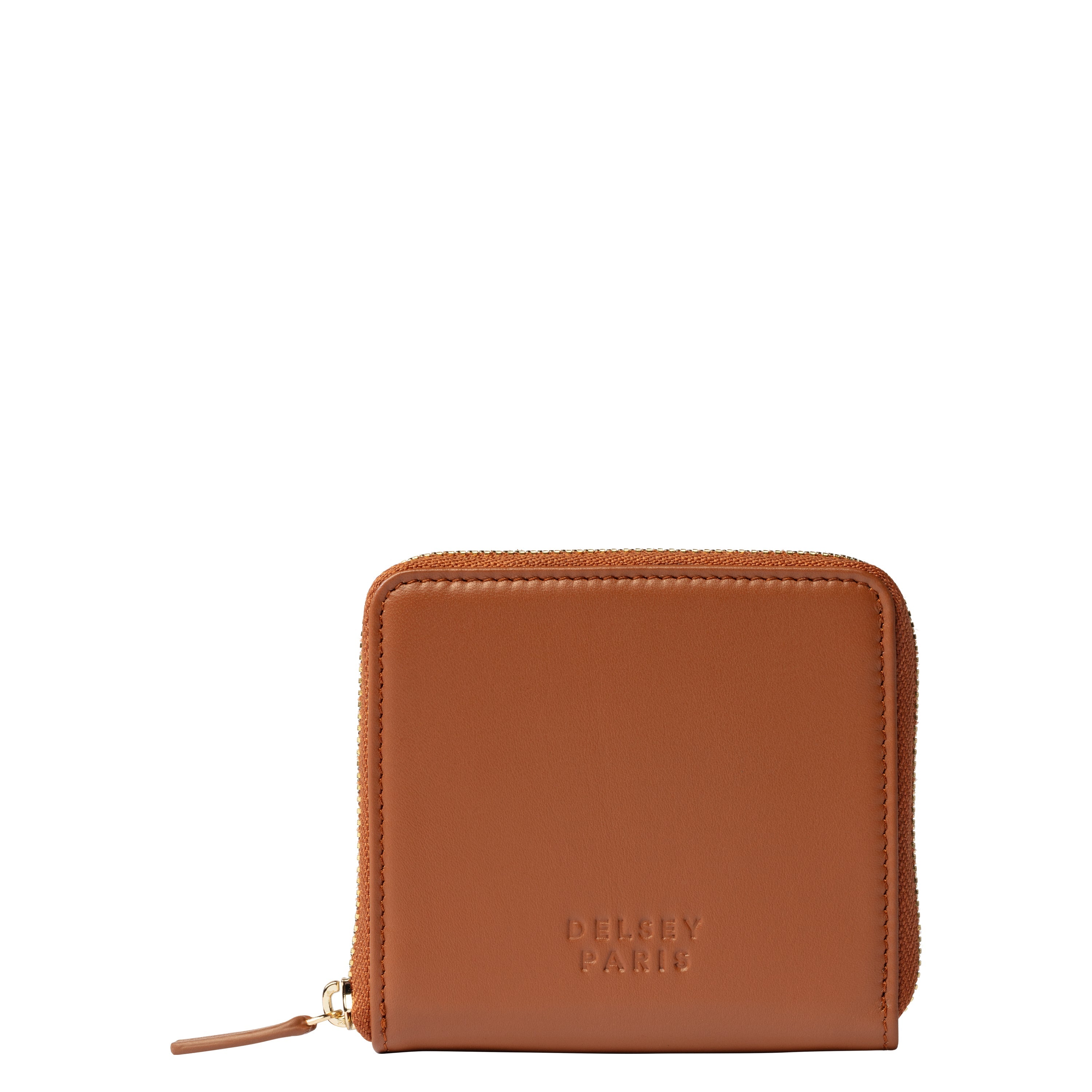 LE CUIR LISSE| Portefeuille COGNAC