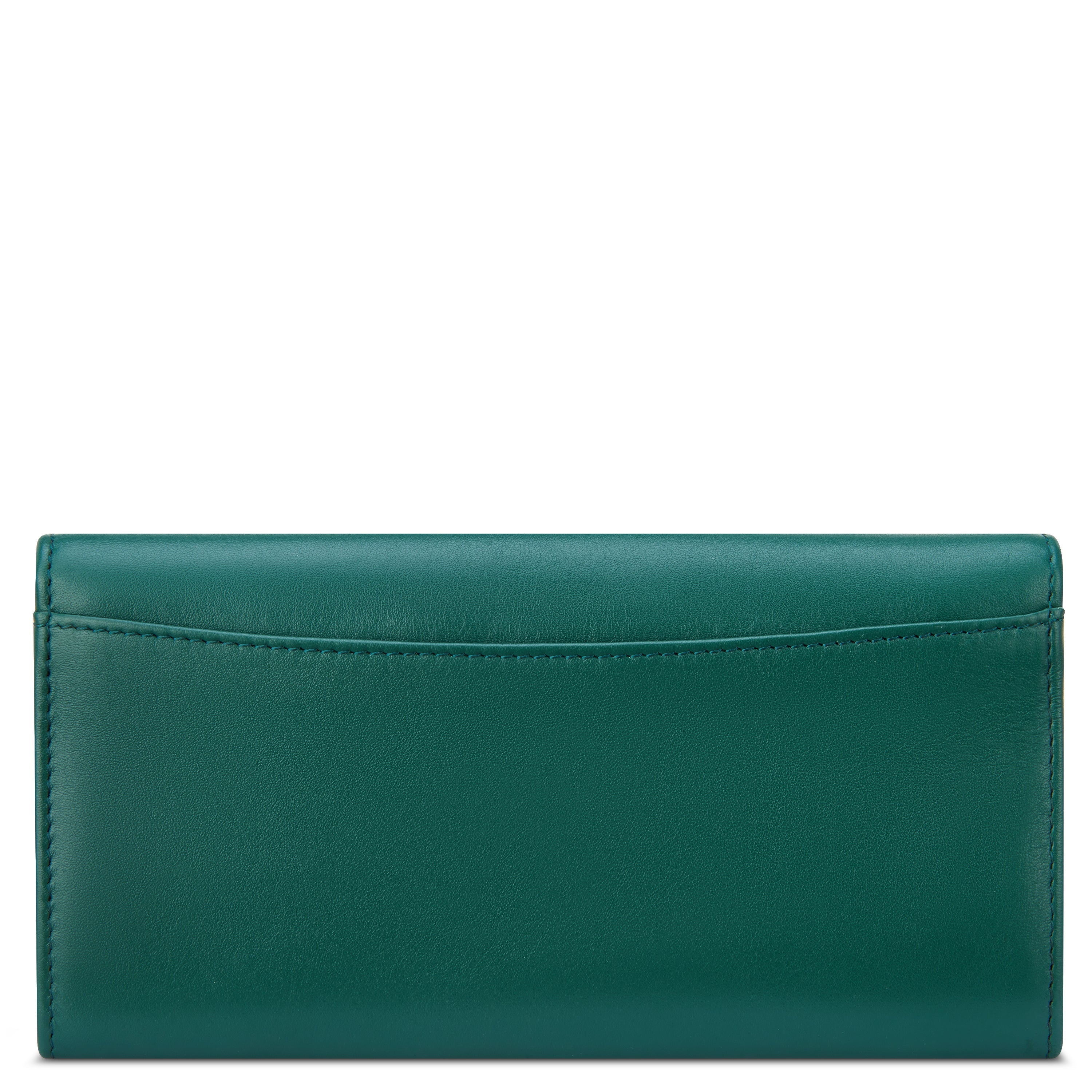 LE CUIR LISSE| Billetera VERDE
