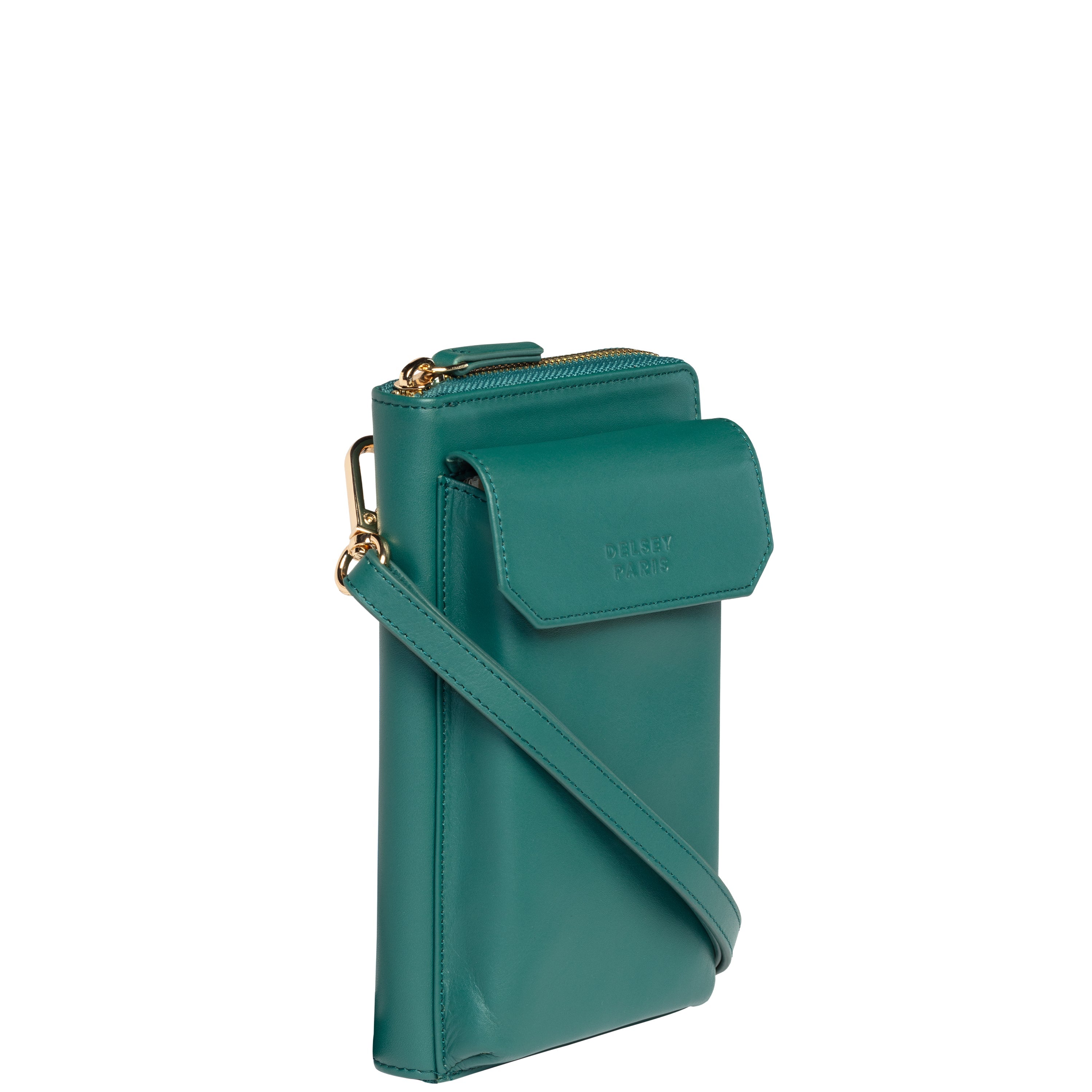 LE CUIR LISSE| Portefeuille VERT