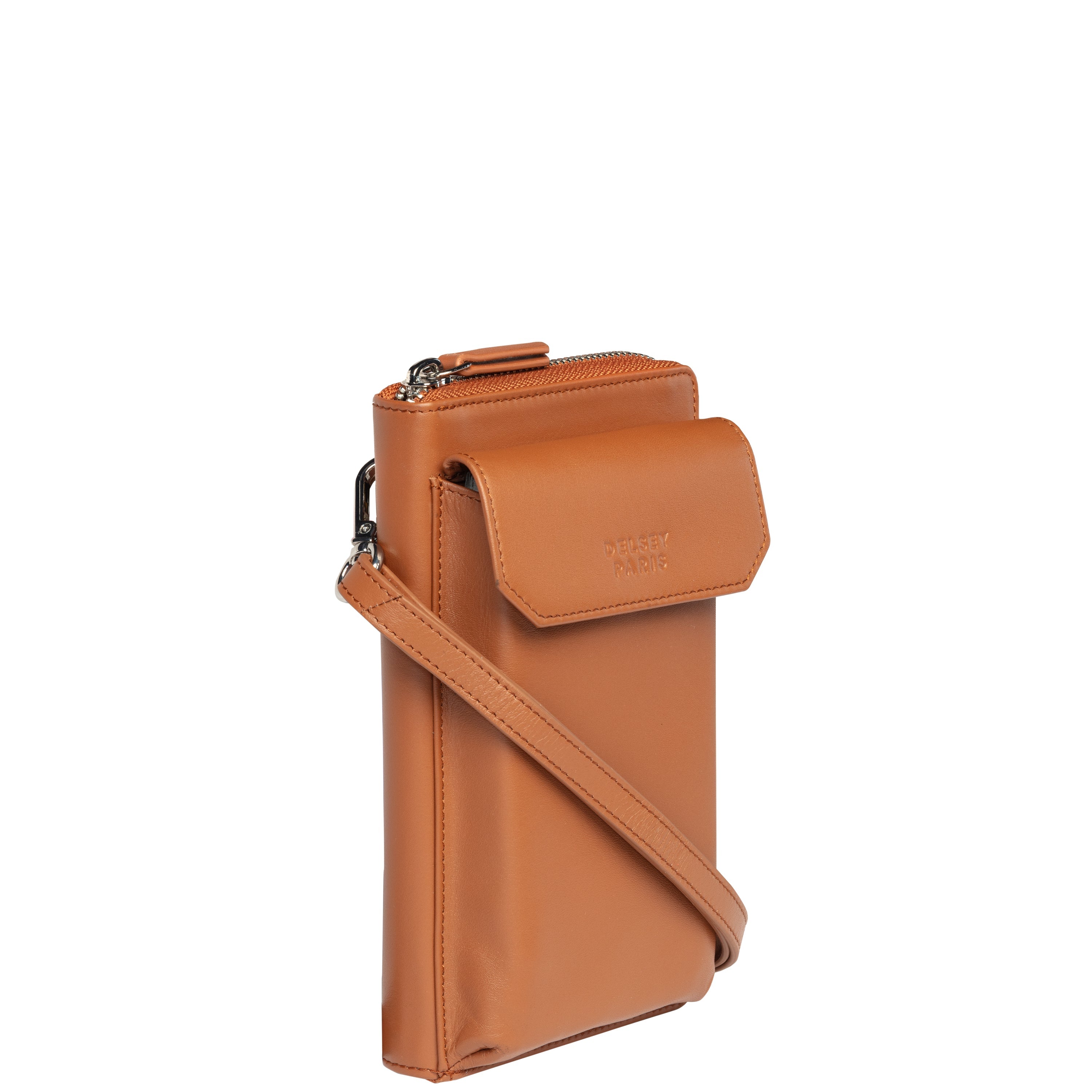 LE CUIR LISSE| Portafoglio COGNAC