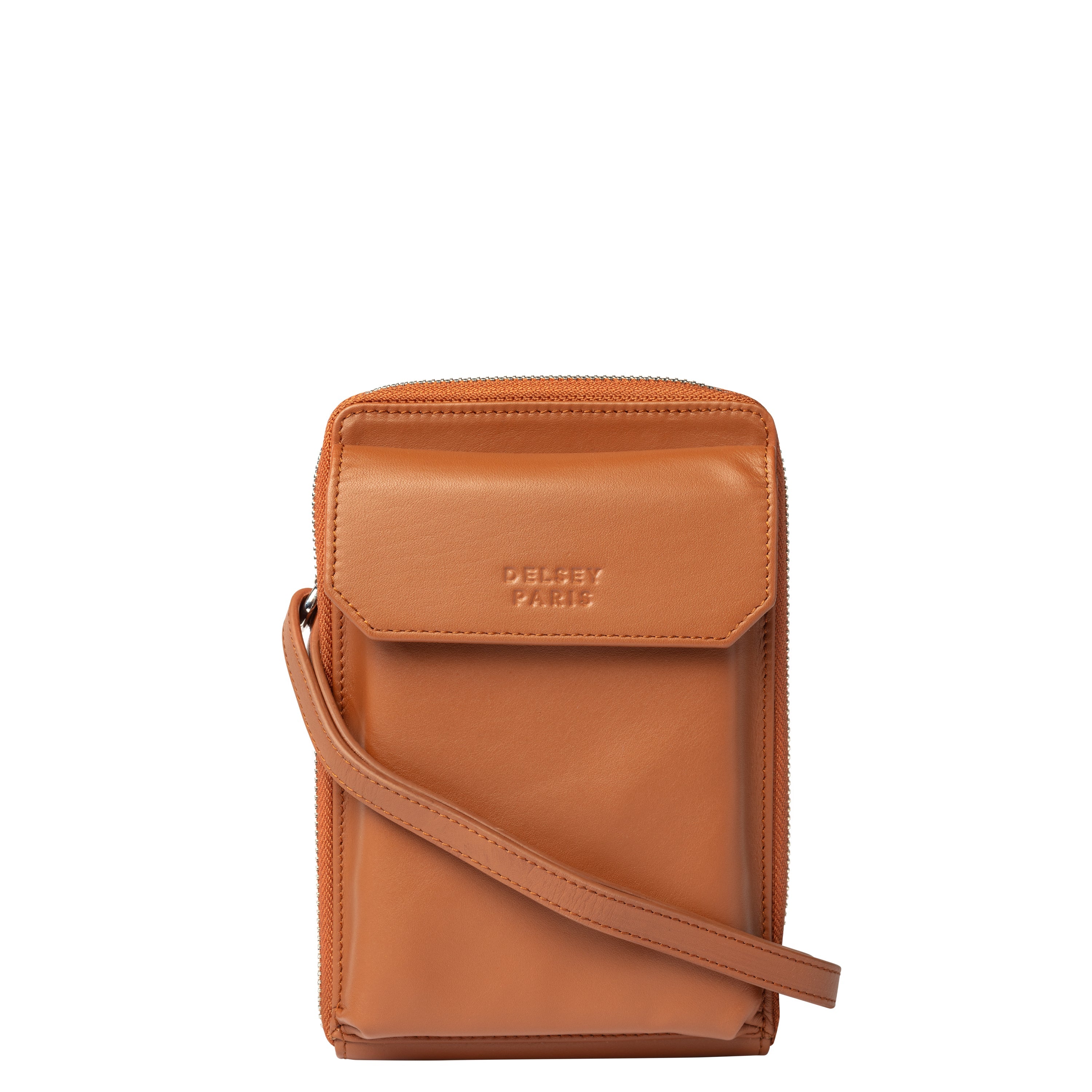 LE CUIR LISSE| Portafoglio COGNAC