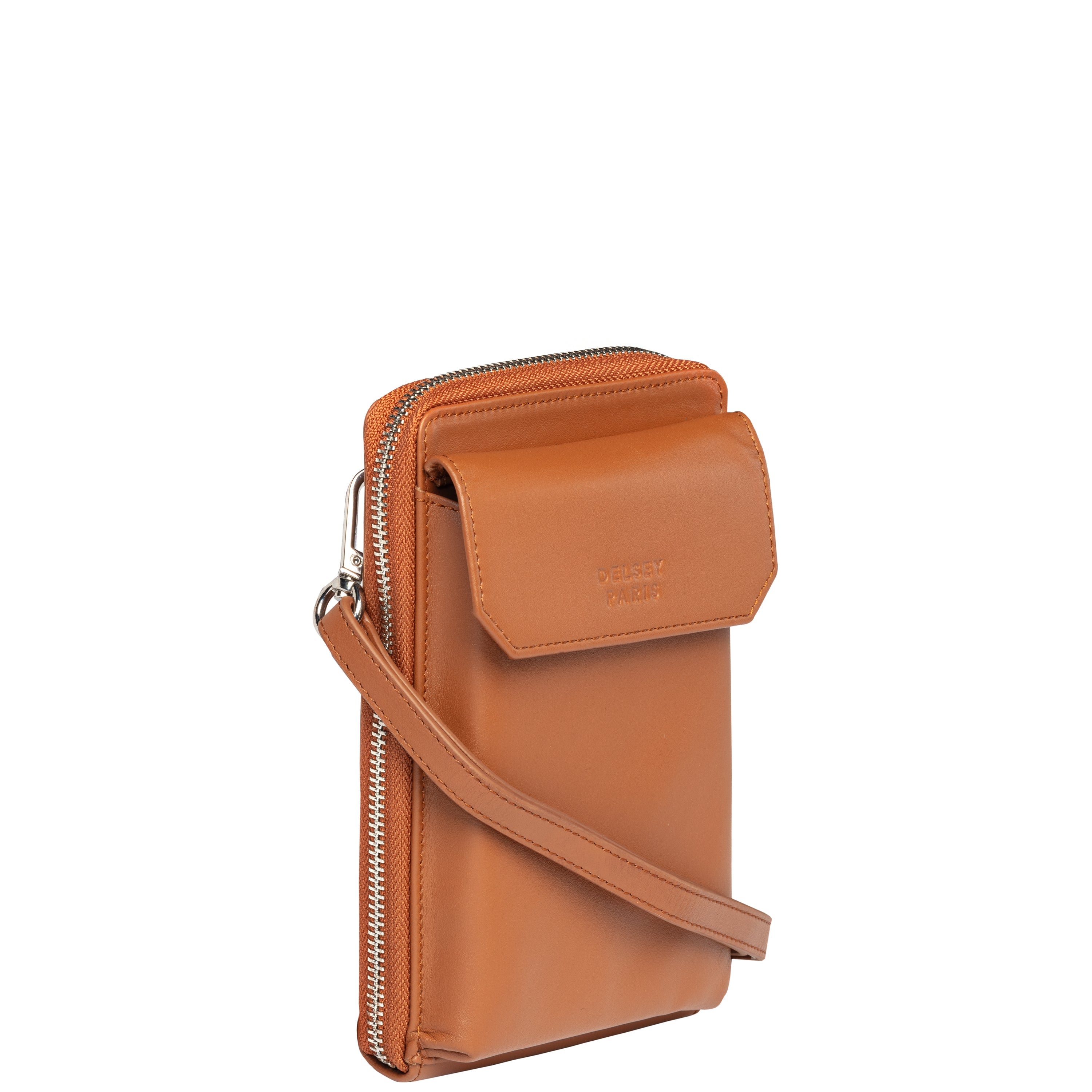 LE CUIR LISSE| Portafoglio COGNAC