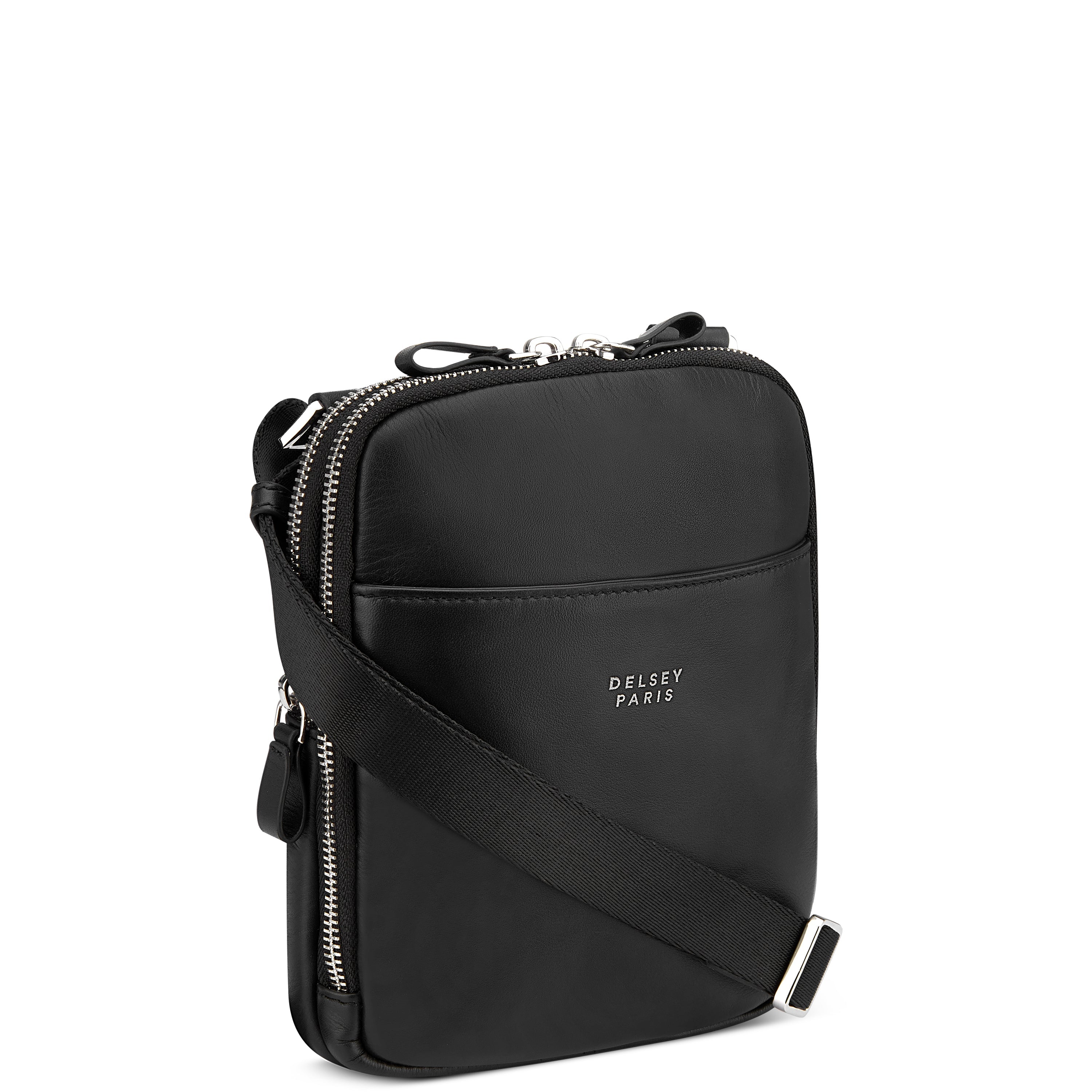 LE CUIR LISSE| Crossbody Bag BLACK