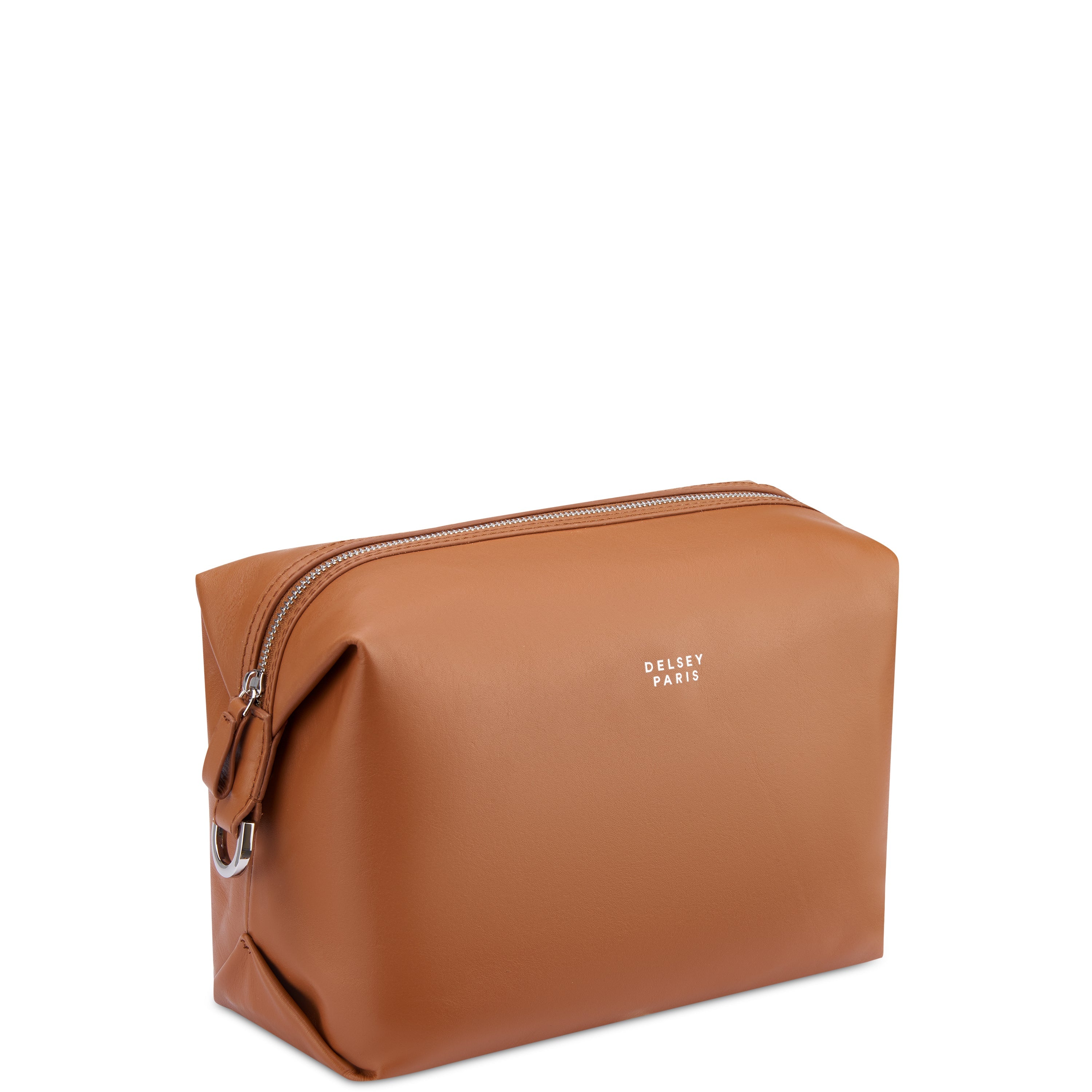 LE CUIR LISSE| Toiletry Bags COGNAC