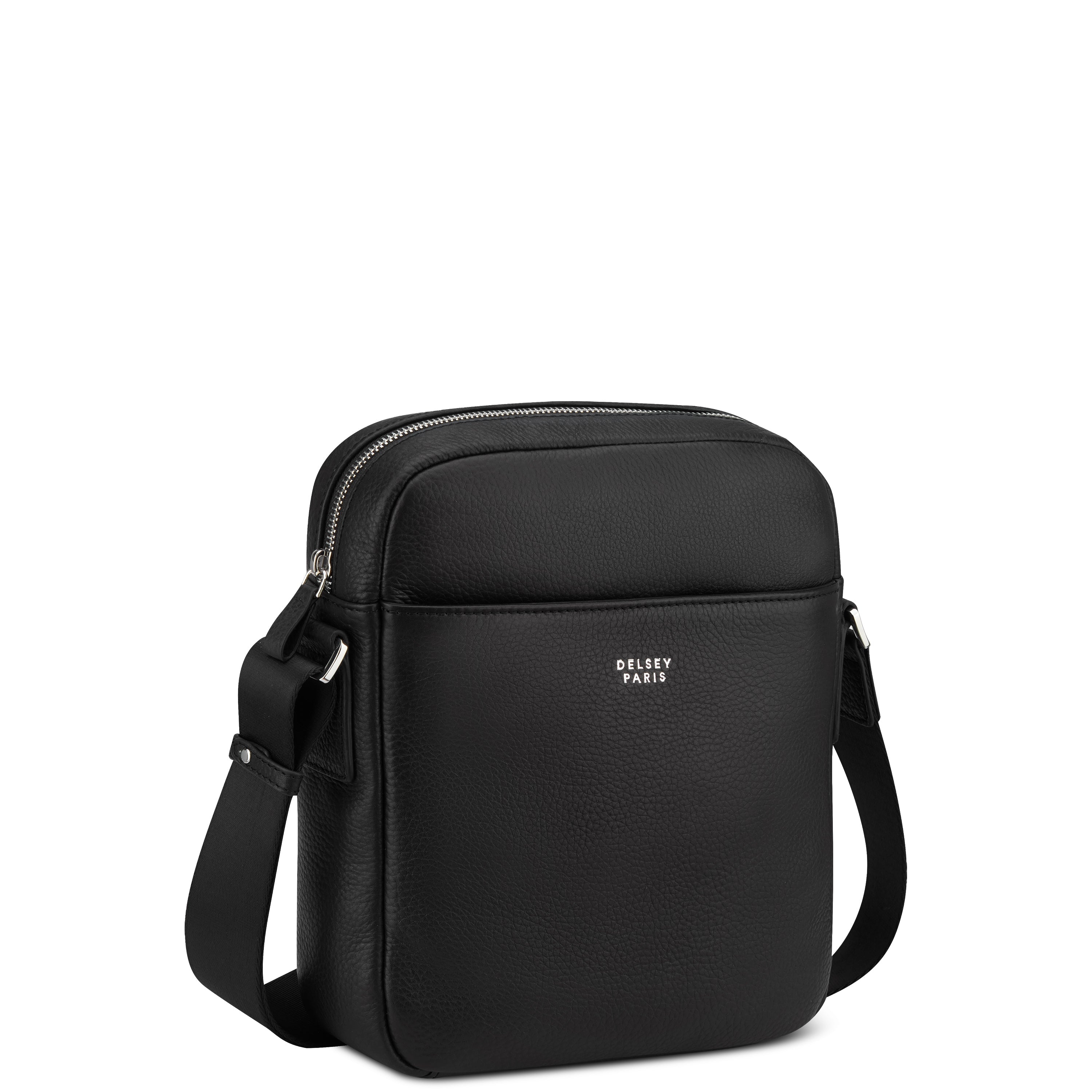 LE CUIR GRAINE| Crossbody Bag BLACK