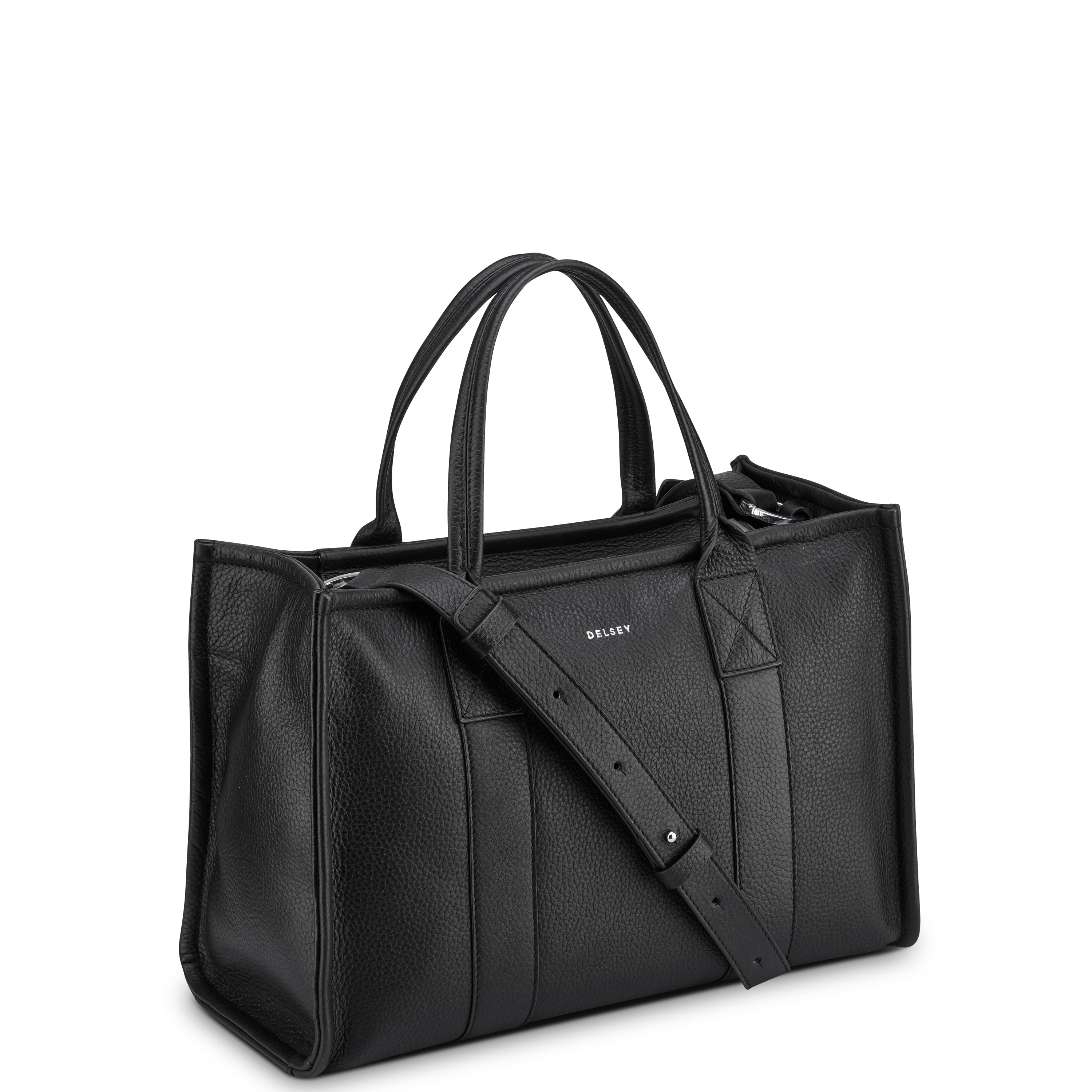 LE CUIR GRAINE| Handtasche SCHWARZ