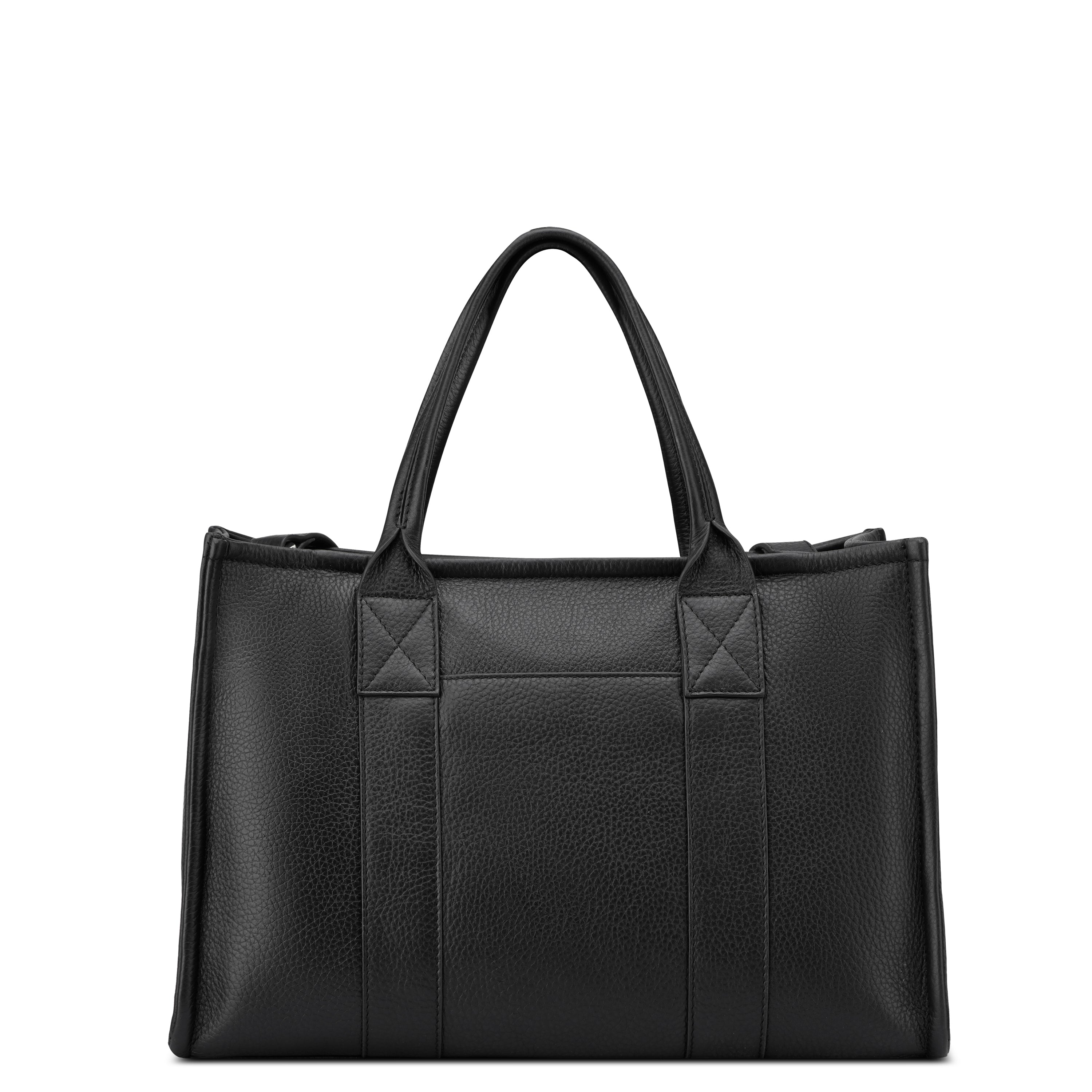LE CUIR GRAINE| Handtasche SCHWARZ