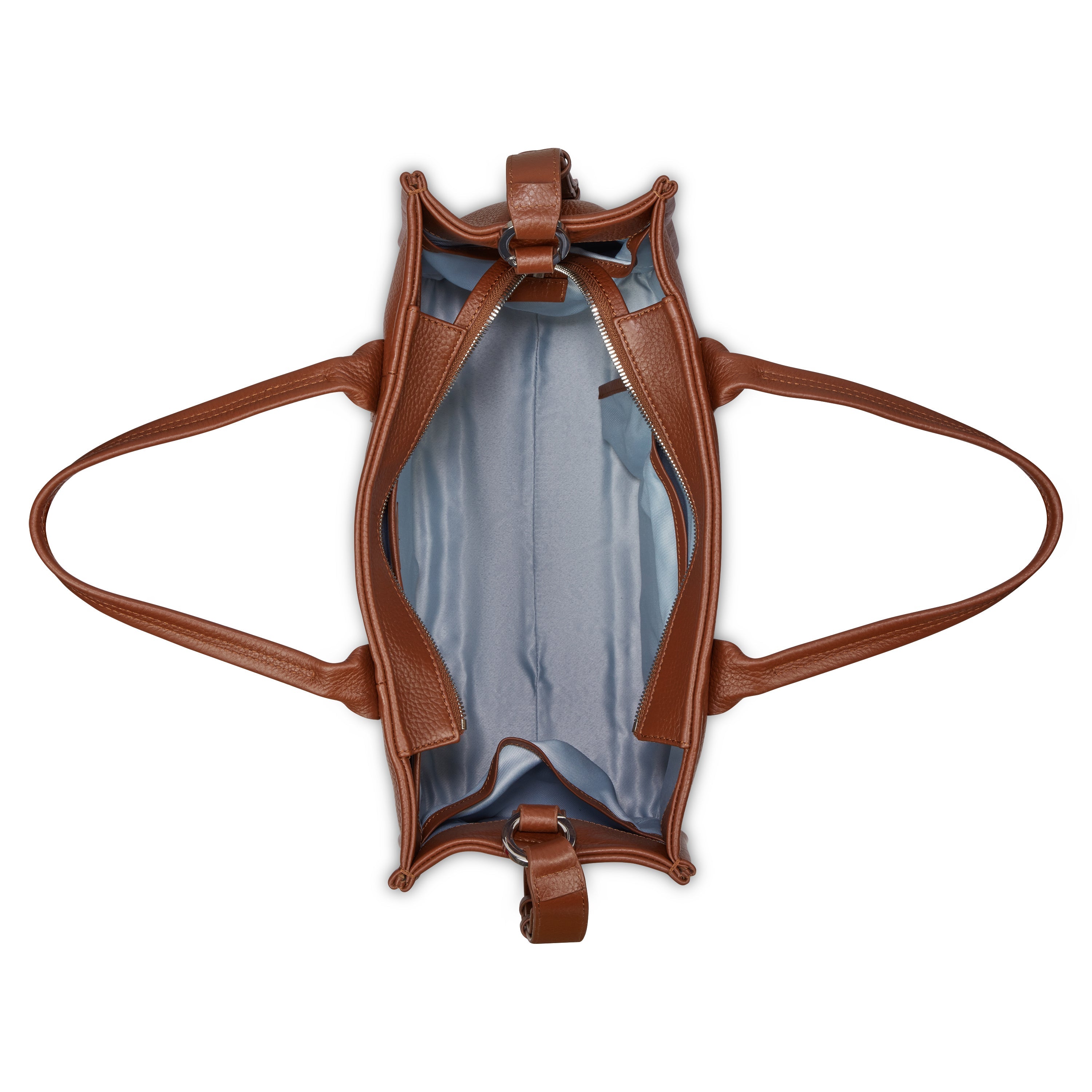 LE CUIR GRAINE| Handtasche COGNAC