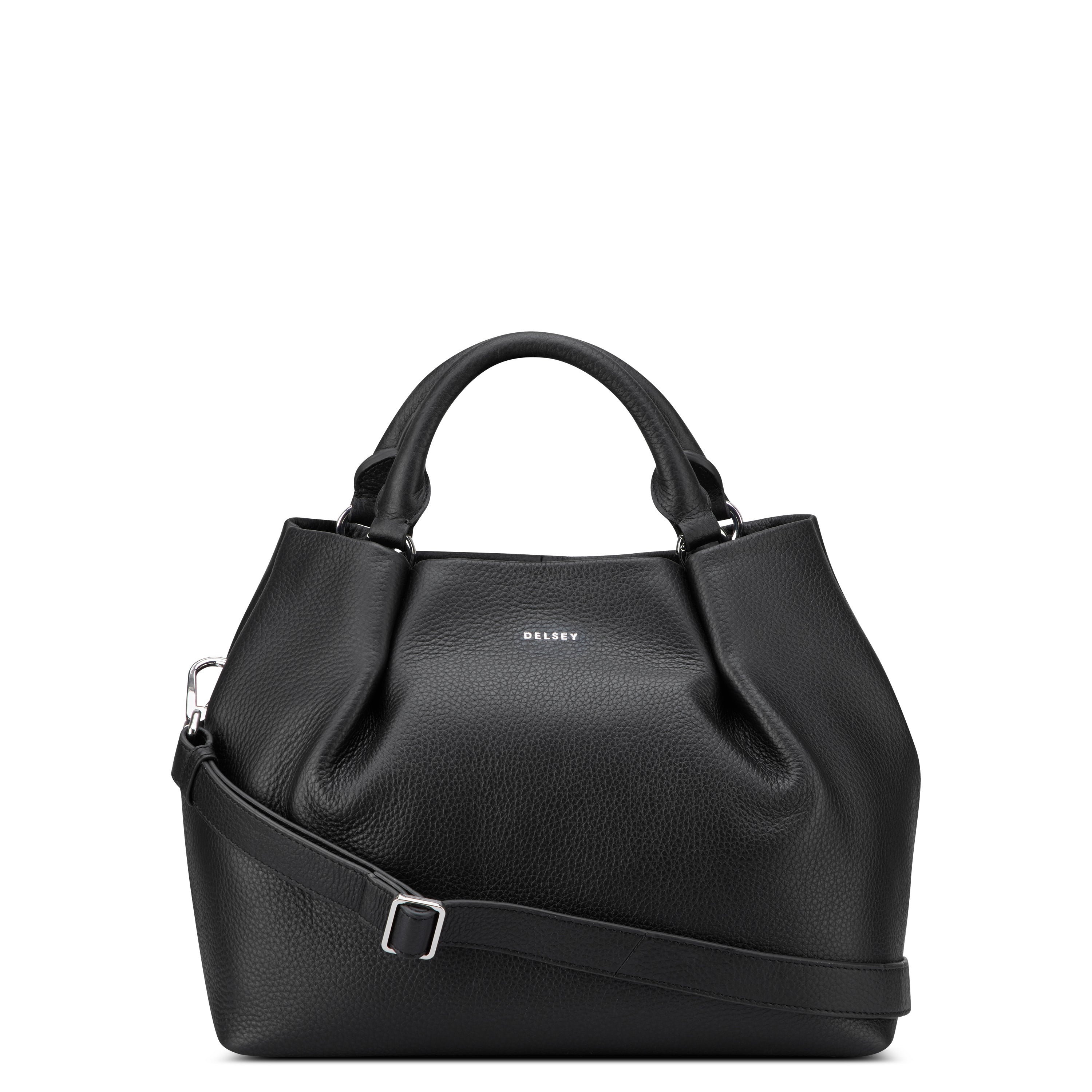 LE CUIR GRAINE| Handtasche SCHWARZ
