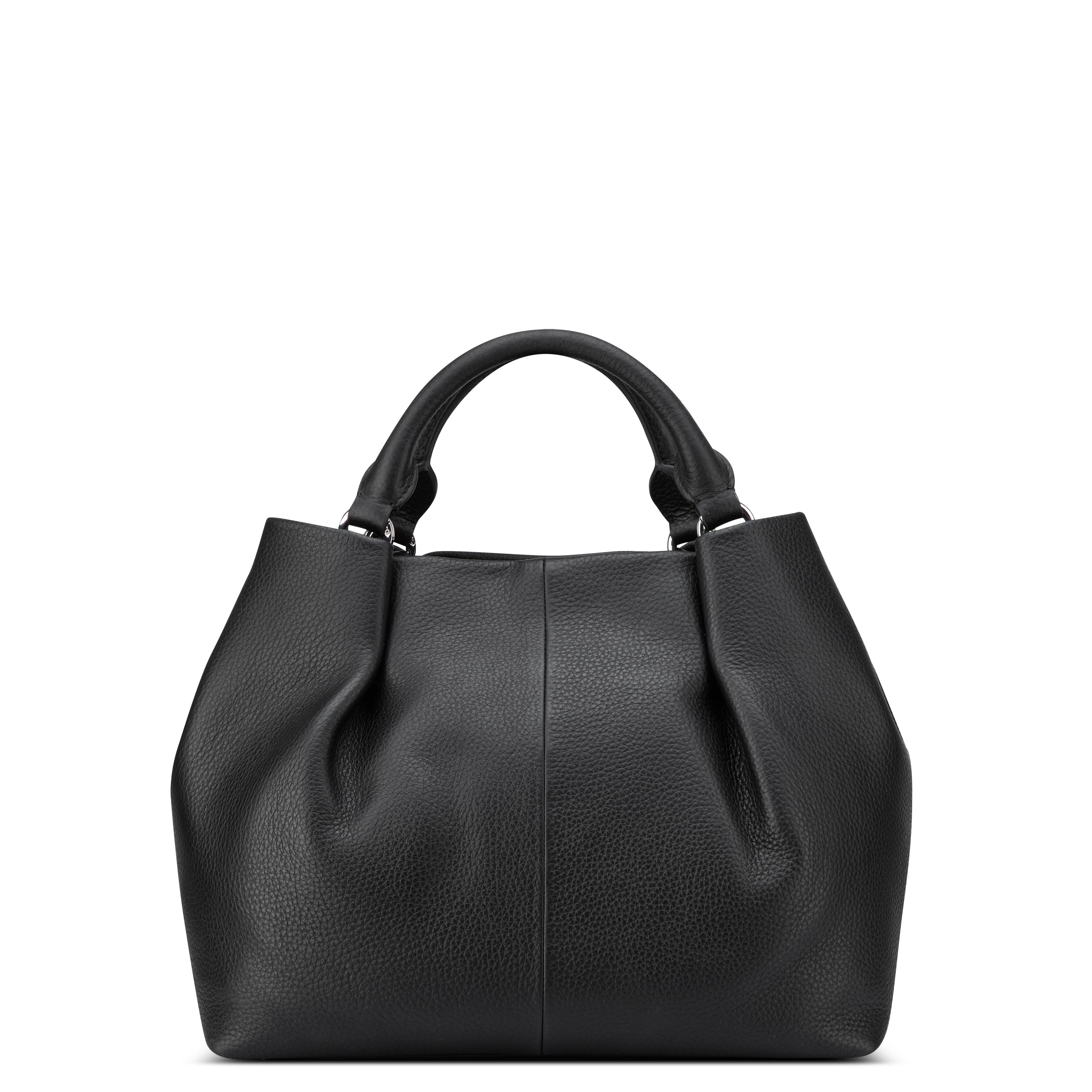 LE CUIR GRAINE| Handtasche SCHWARZ