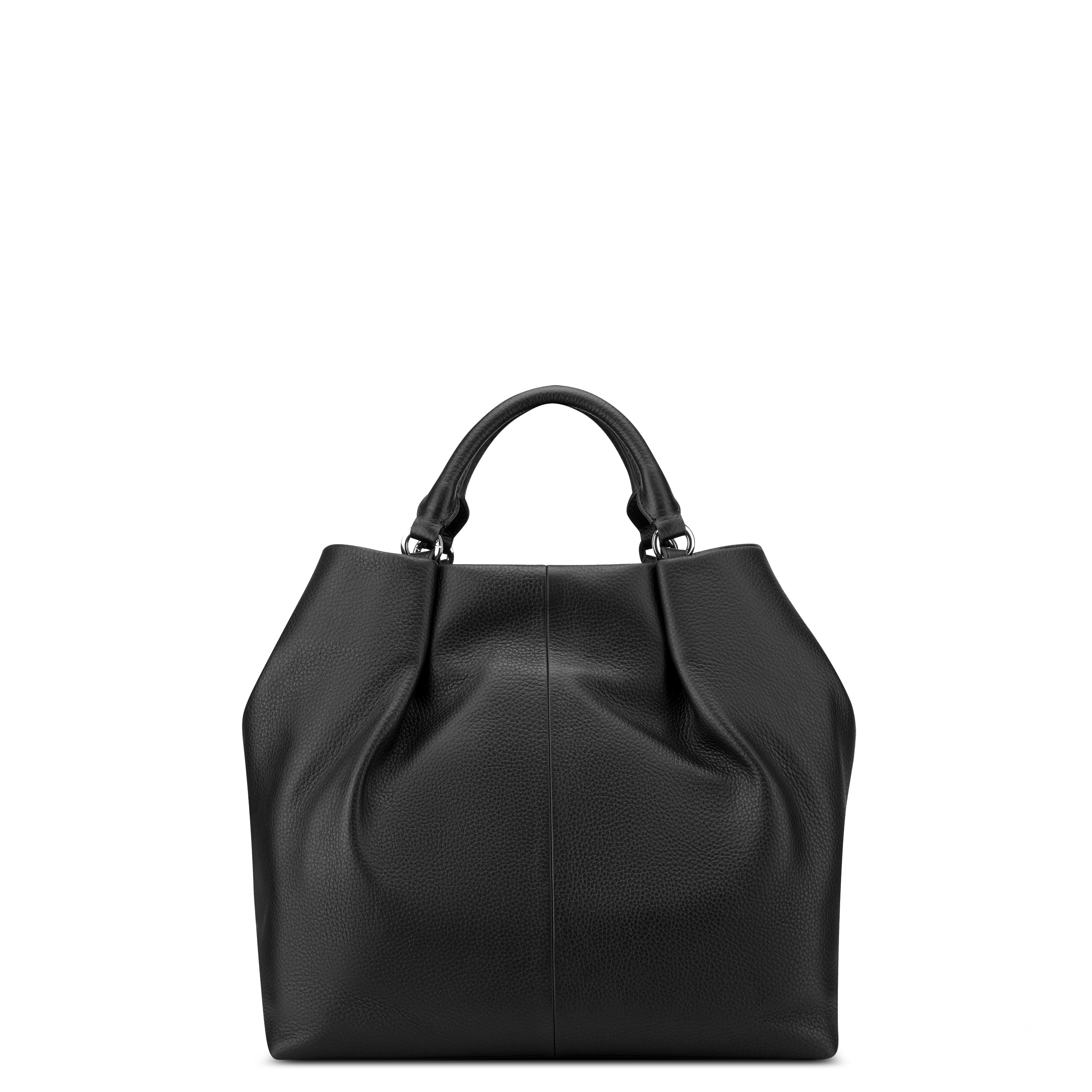 LE CUIR GRAINE| Handtasche SCHWARZ