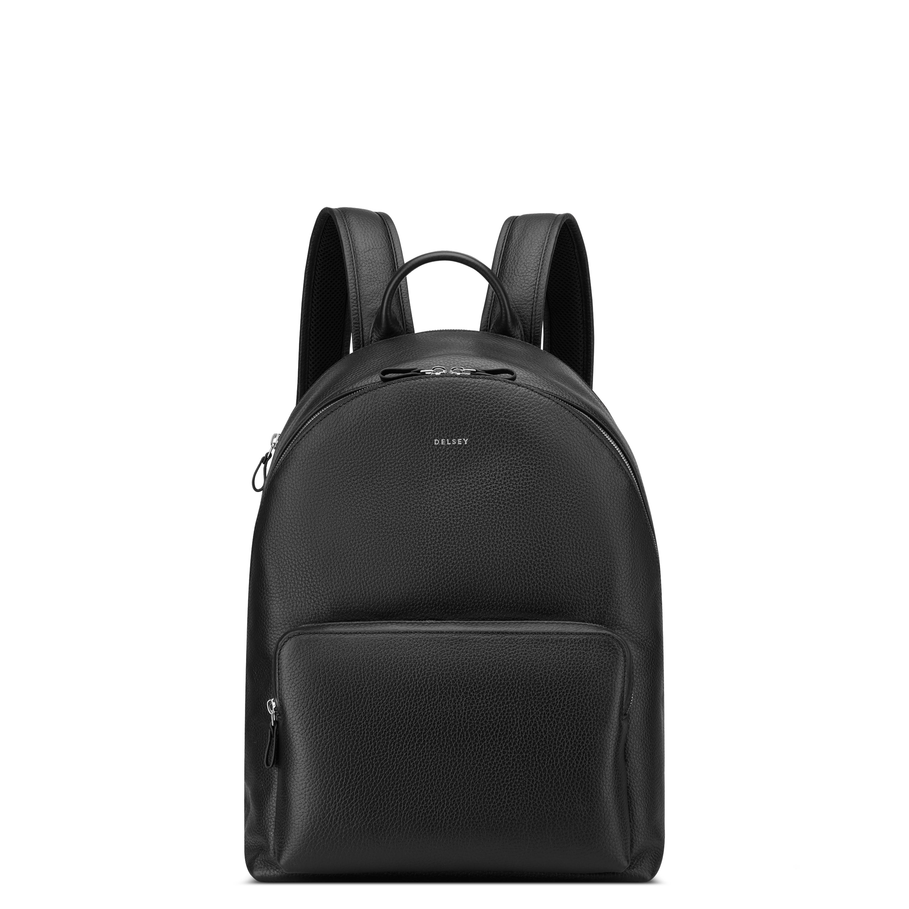LE CUIR GRAINE| 2-Compartments Backpack 23.52L BLACK