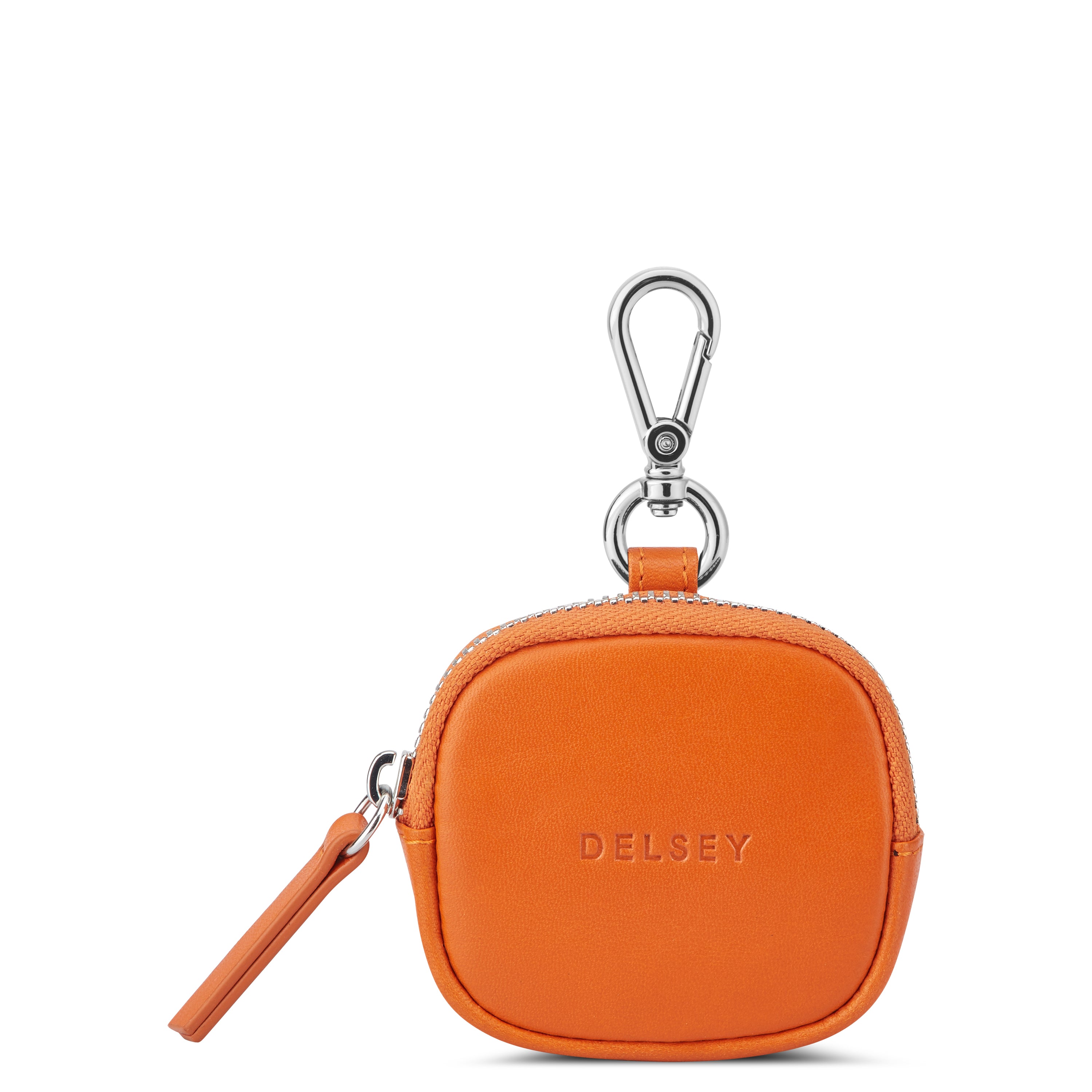 LE CUIR LISSE| Earphone Case ORANGE